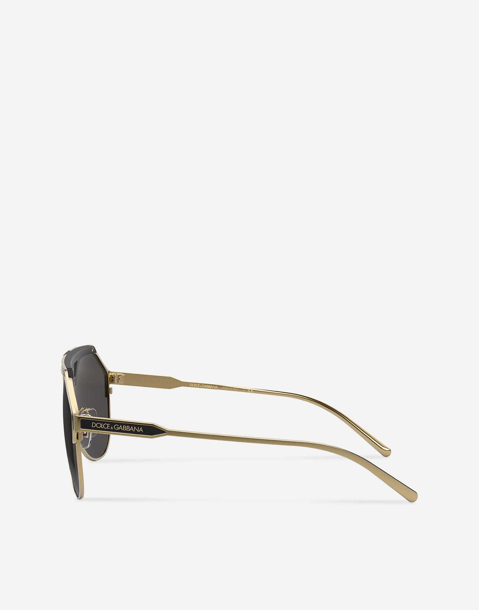 Dolce & Gabbana Miami Sunglasses in Gold (Metallic) for Men - Lyst