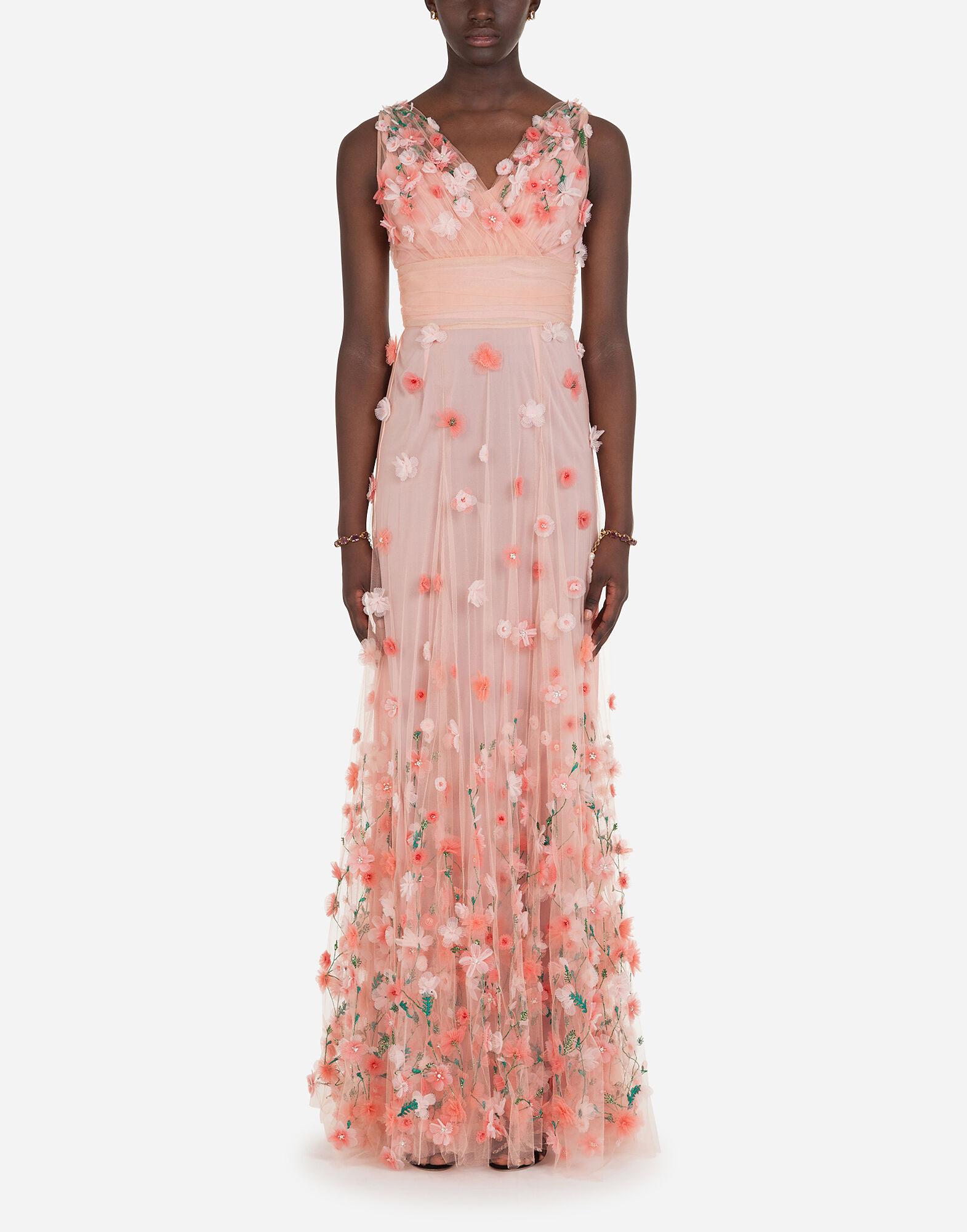 Dolce \u0026 Gabbana Long Dress In Tulle 