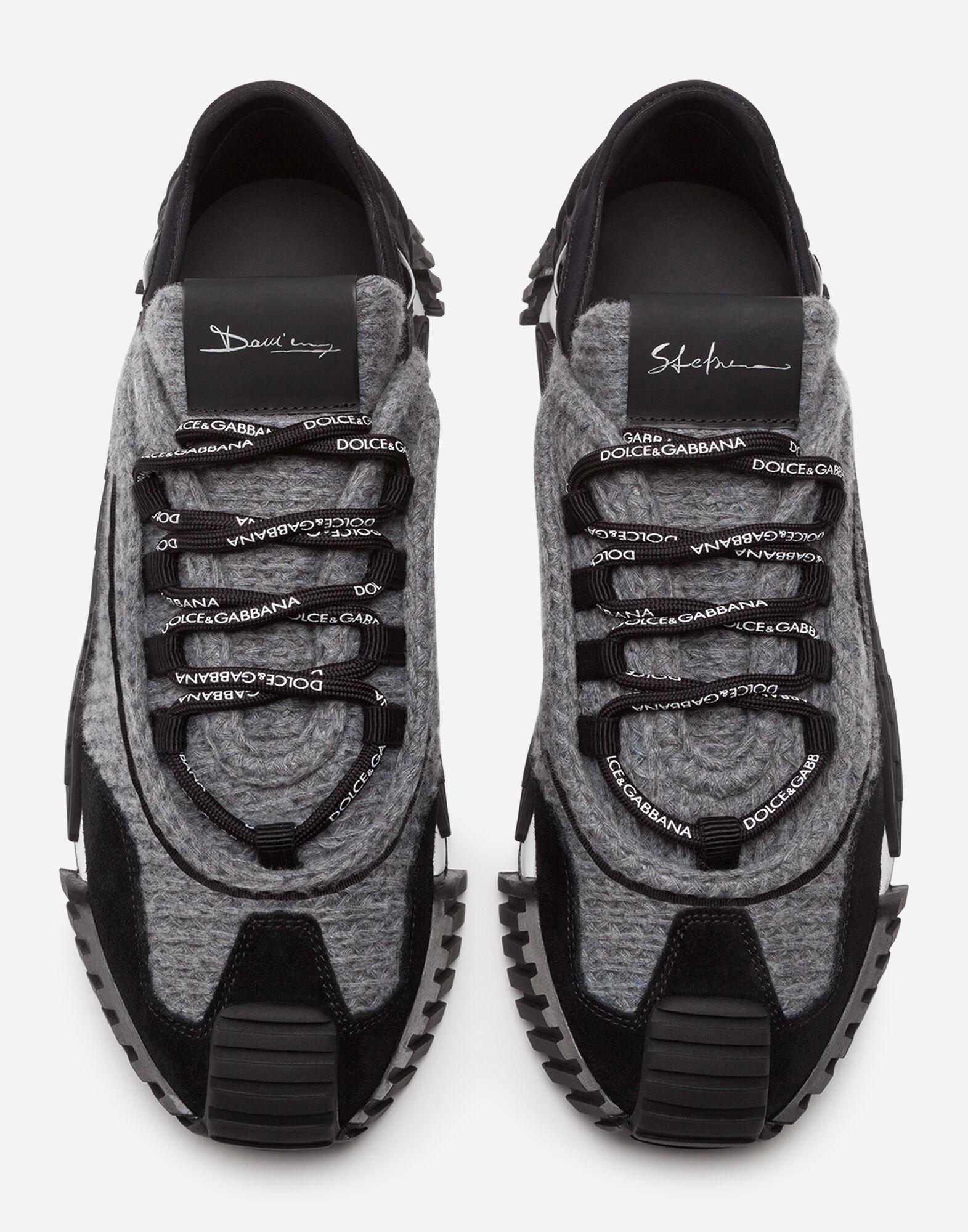 Dolce & Gabbana Rubber #dglimited Ns1 Sneakers in Black for Men - Lyst