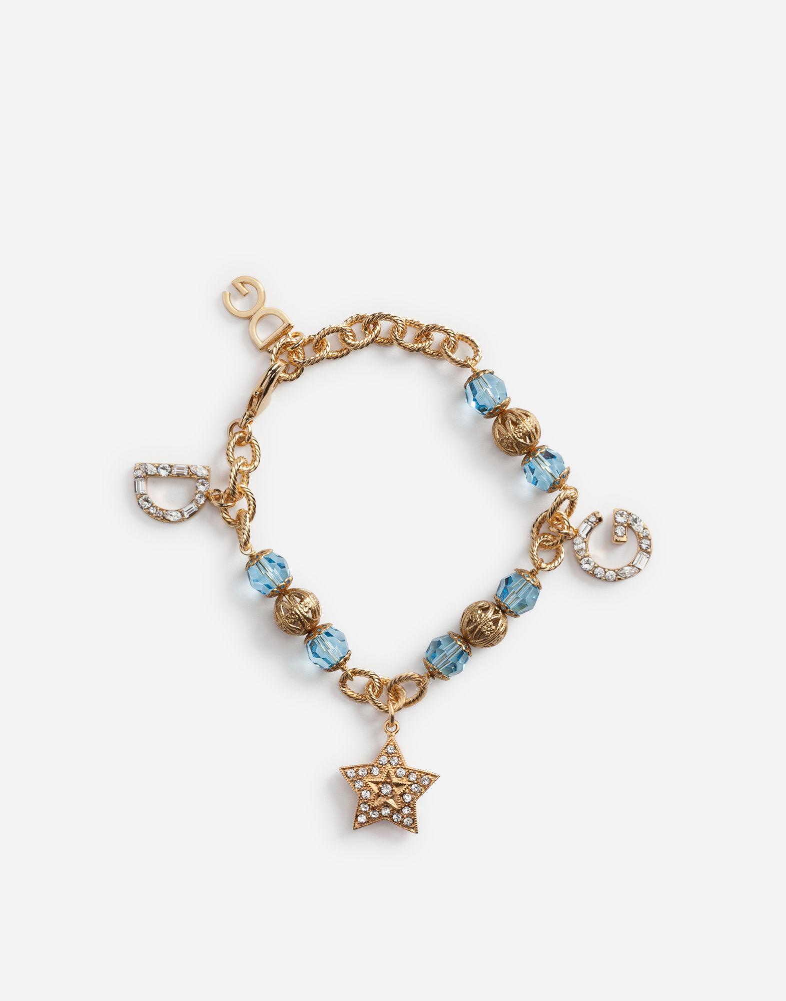 Dolce & Gabbana Bracelet With Charms in Gold (Metallic) - Lyst