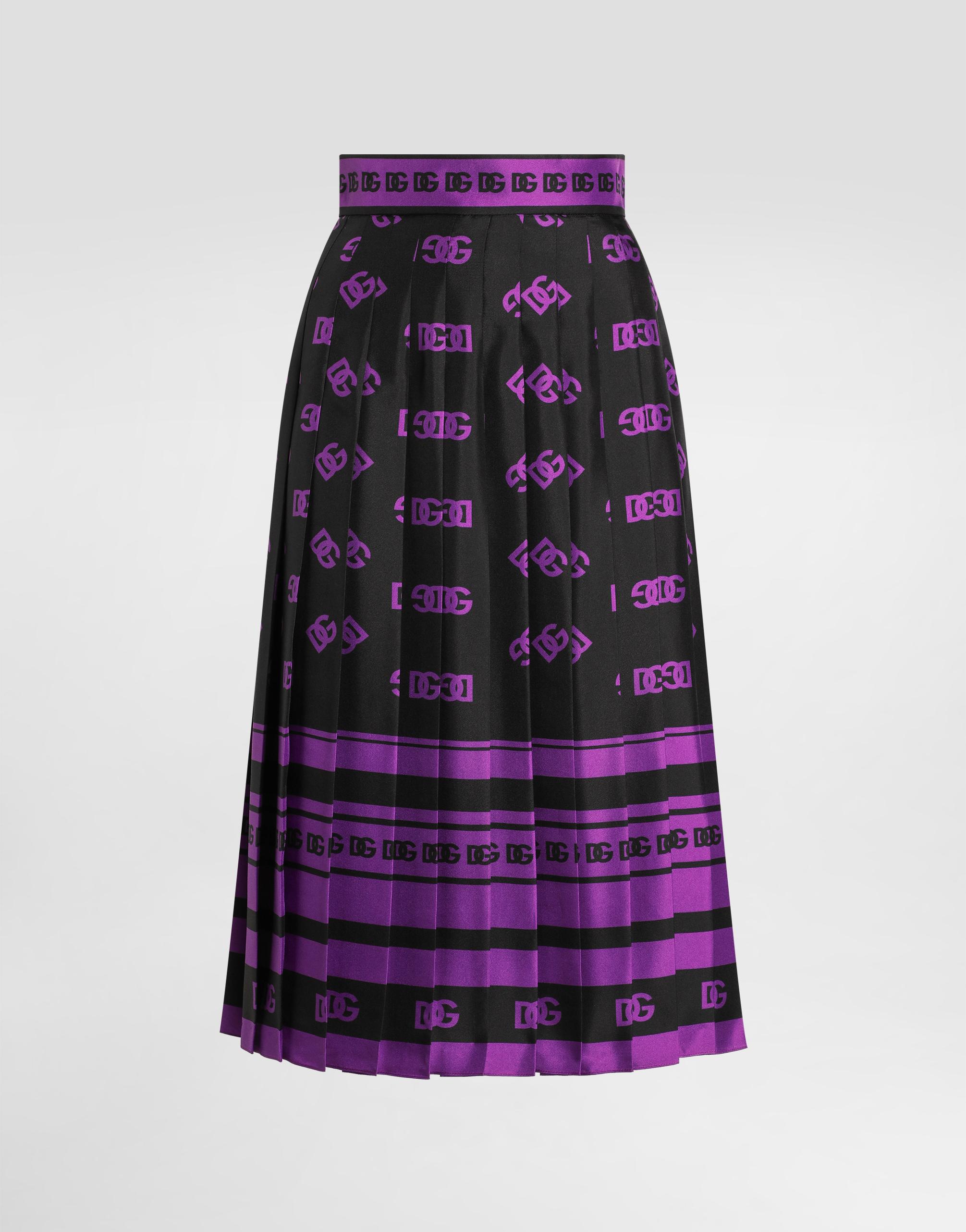 スカート Dolce & Gabbana Long Skirt With Maiolica Print Majolica-print long skirt in Multicolor for Women
