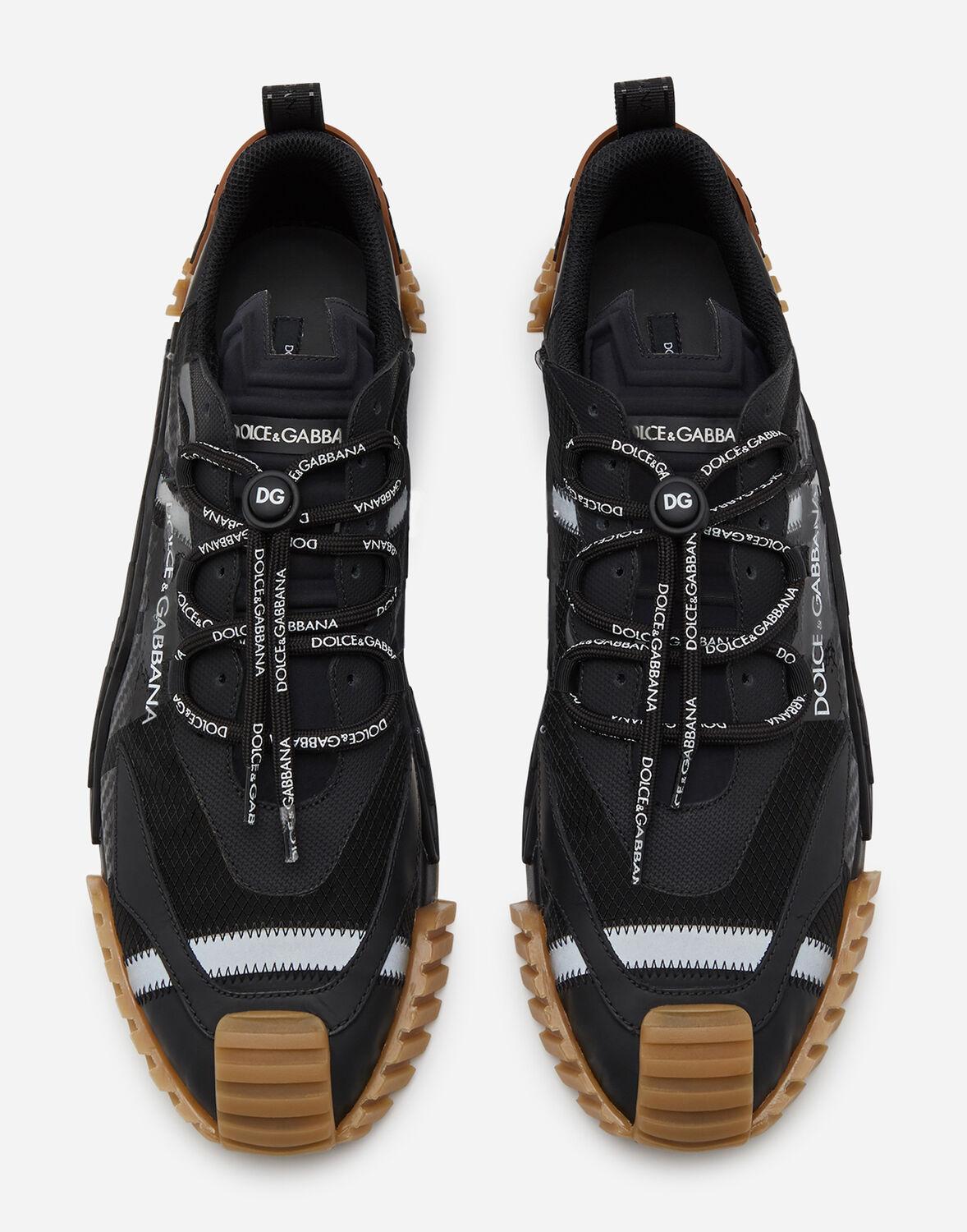 dolce & gabbana ns1 sneakers in mixed materials
