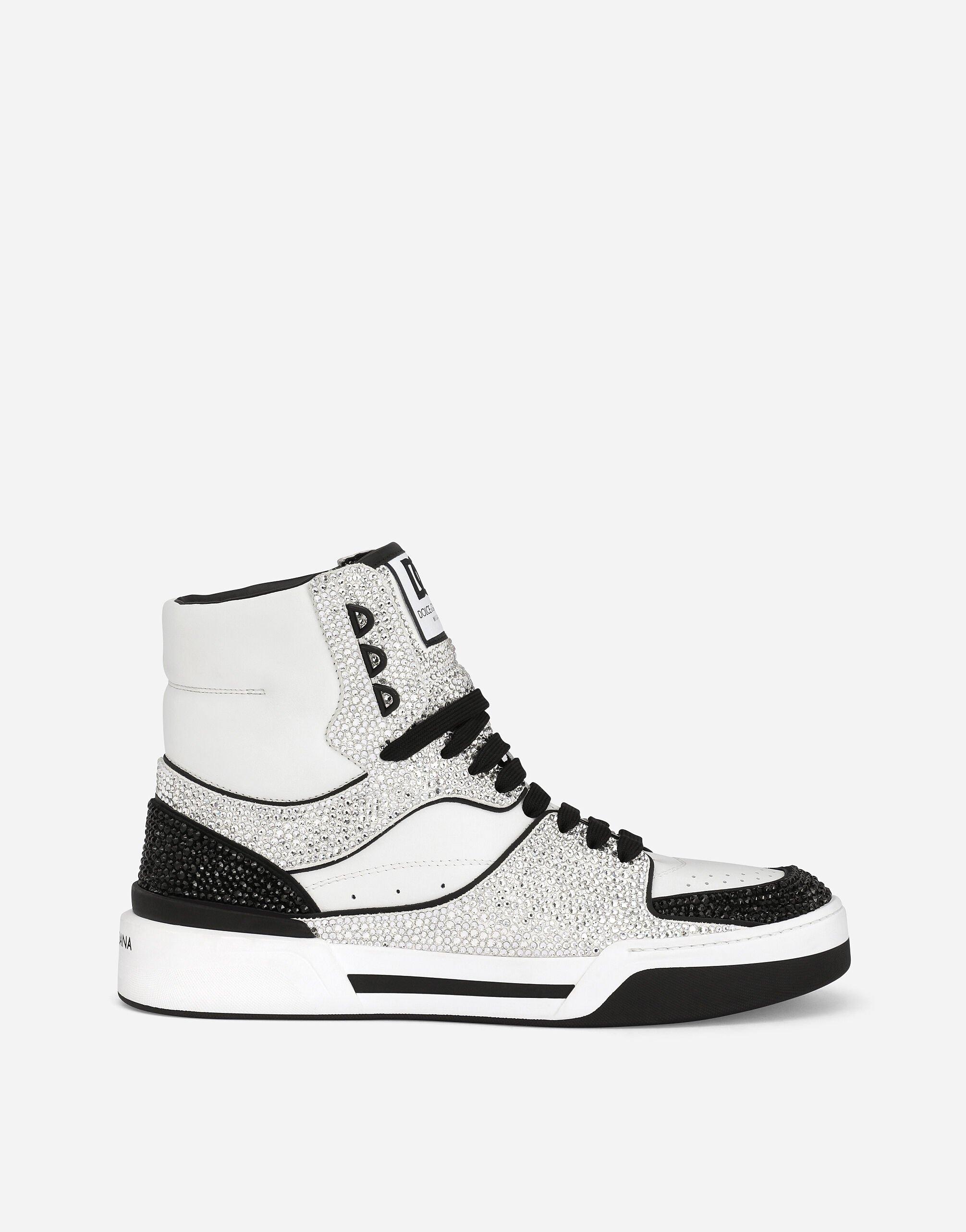 Dolce & Gabbana Calfskin New Roma High-top Sneakers With Fusible ...