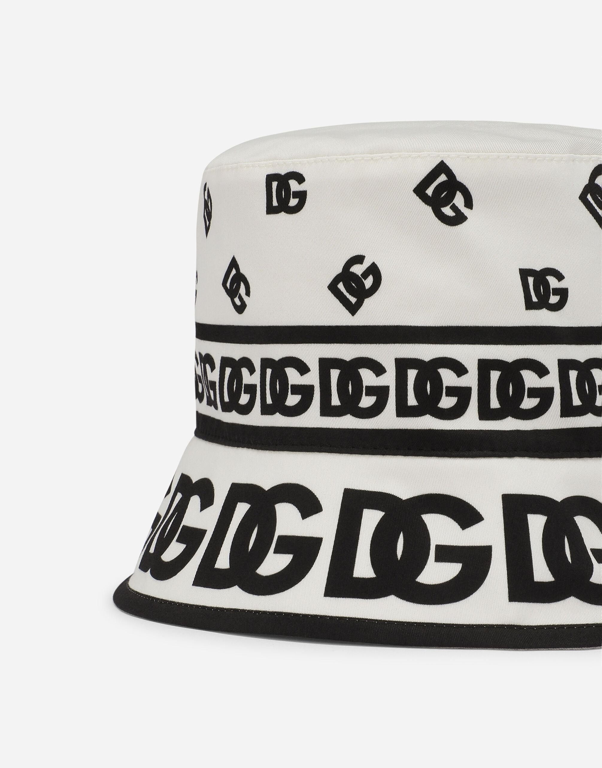 ader Menda City Interpunctie Dolce & Gabbana Bucket Hat With All-over Dg Print for Men | Lyst