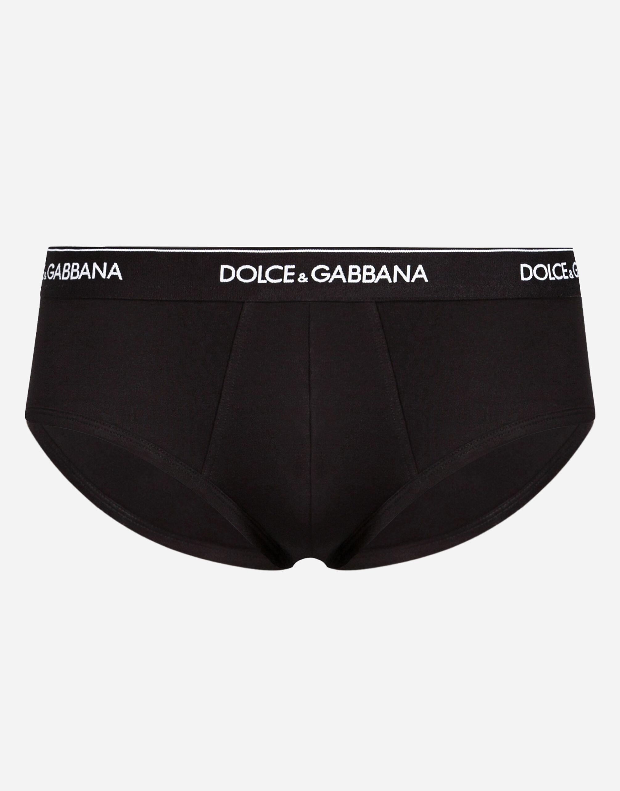 Red Dolce & Gabbana Cotton Logo-waist Boxer Briefs in White Mens Underwear Dolce & Gabbana Underwear for Men 