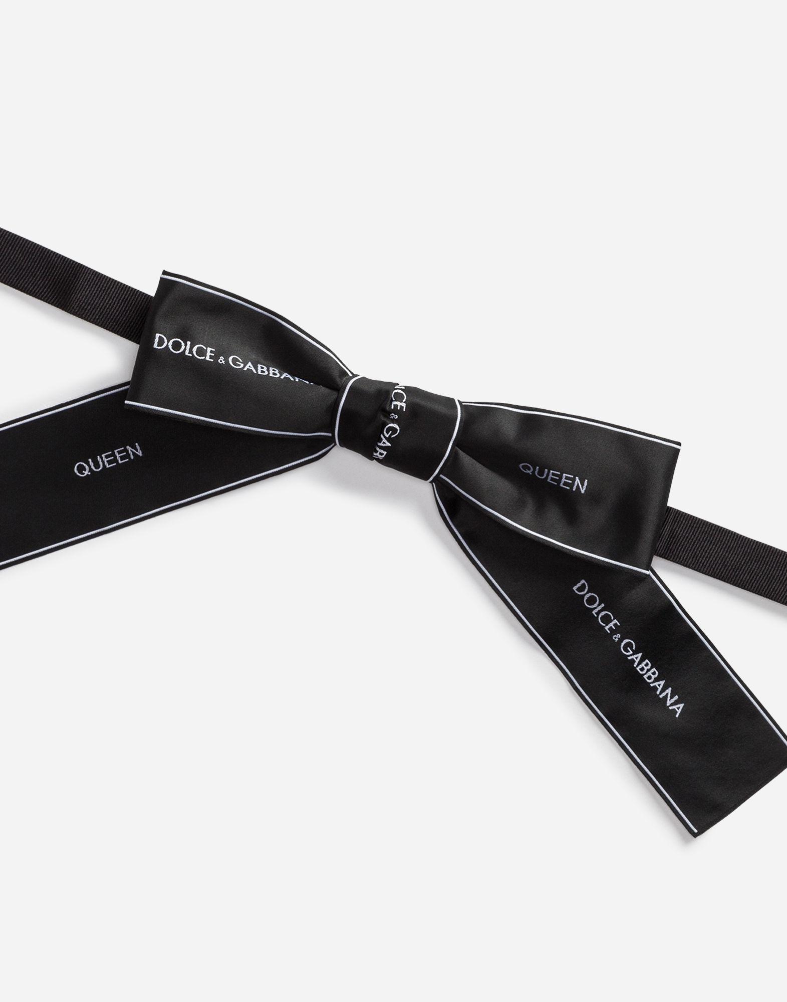 dolce and gabbana bow tie