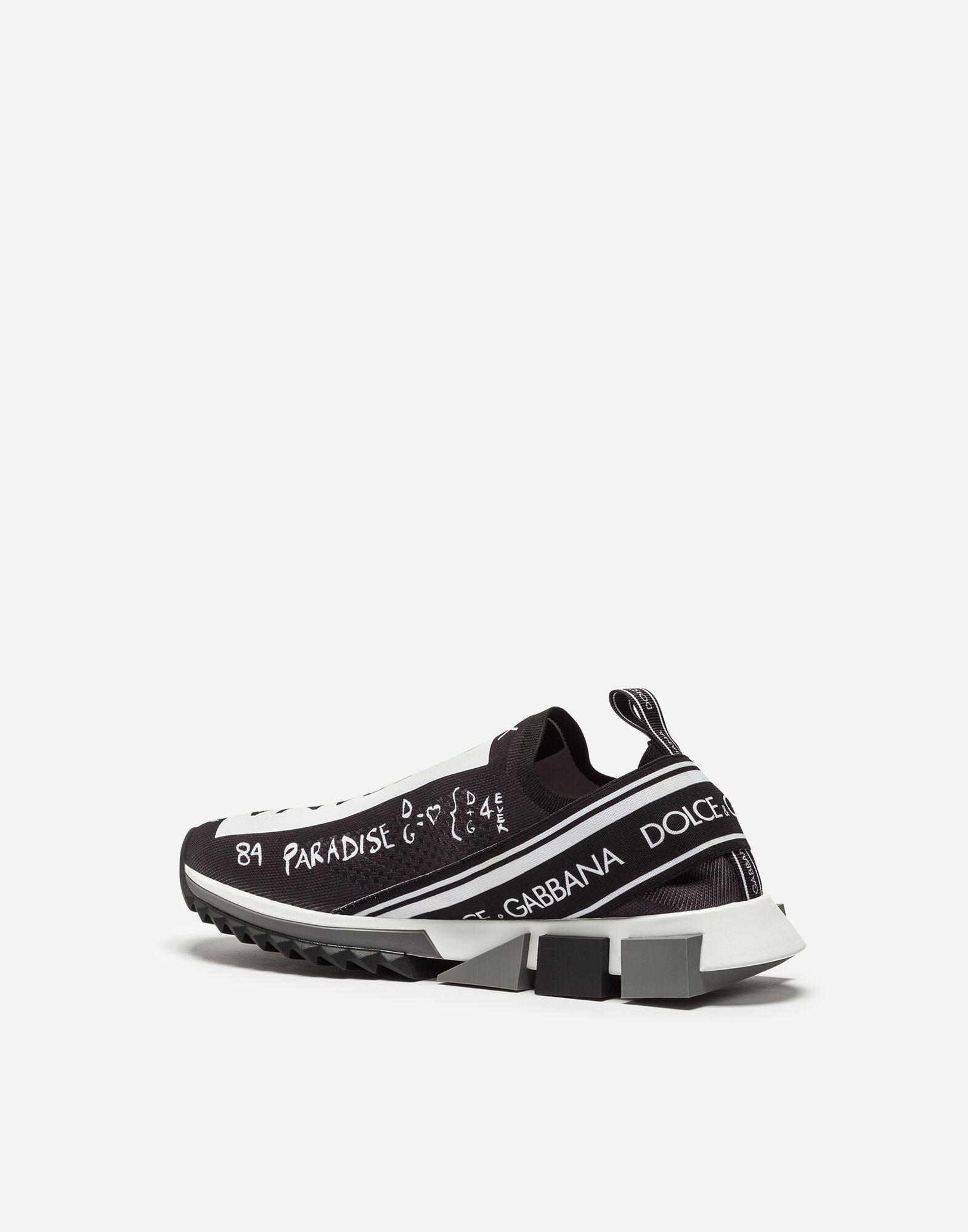 Dolce & gabbana sneakers in sorrento graffiti clearance print