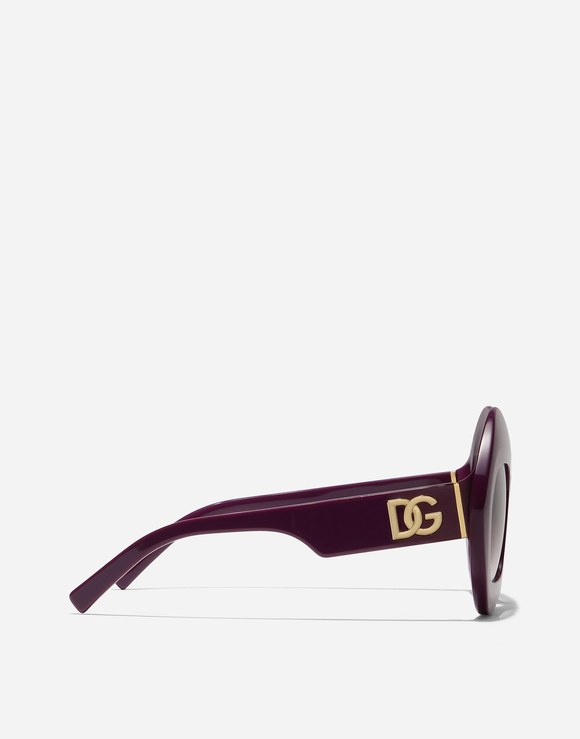 EUC [Dolce & Gabbana] Purple Tortoiseshell Gradient Lens Women\'s Sunglasses Dolce & Gabbana Sunglasses Maiolica in Purple | Lyst main image 3
