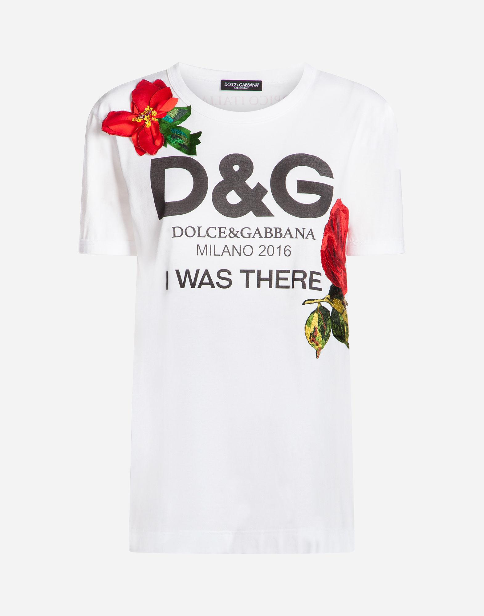 Dolce & Gabbana Cotton T-shirt With Print 