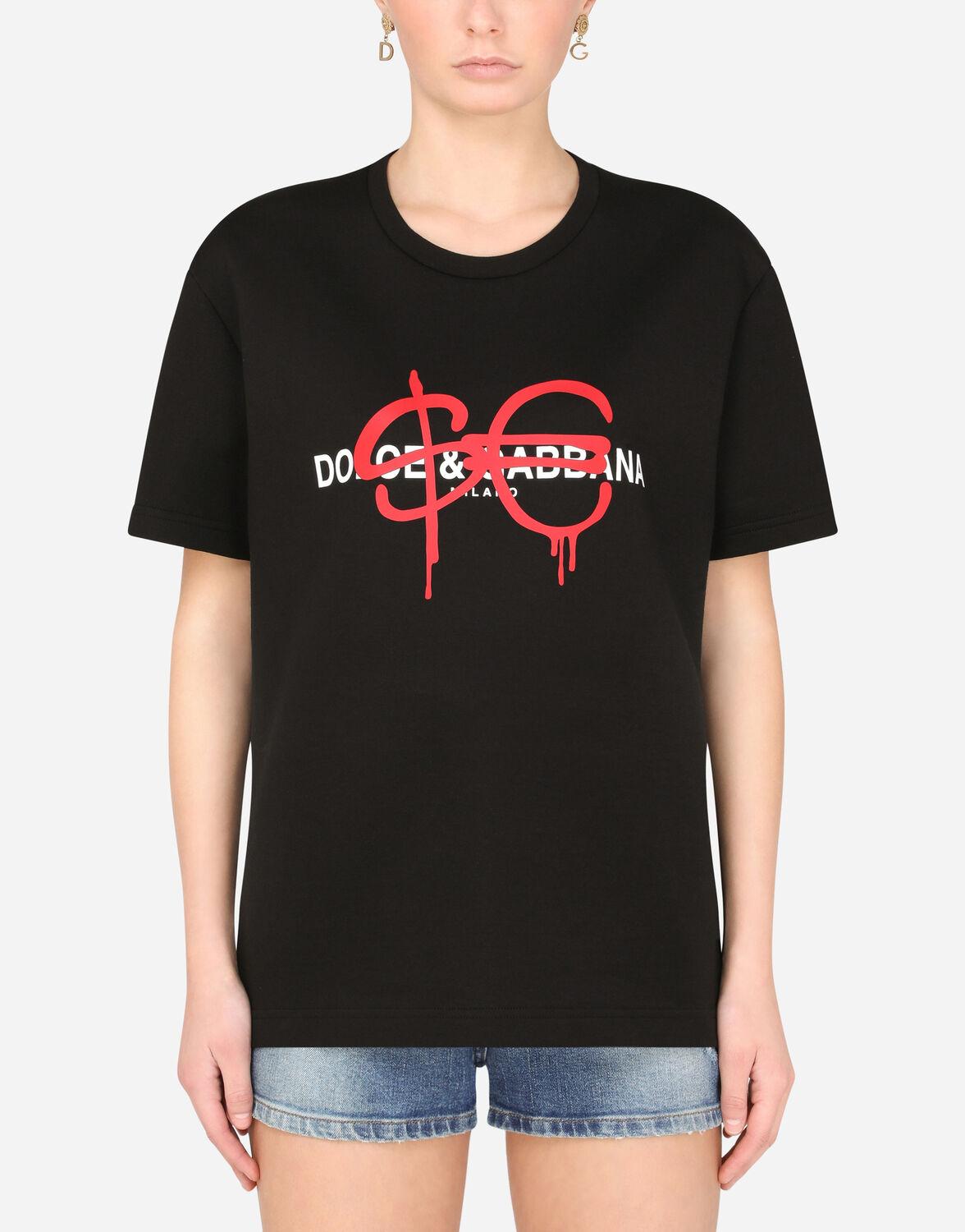 Dolce & Gabbana Sfera Ebbasta X Dolce&gabbana T-shirt in Black for