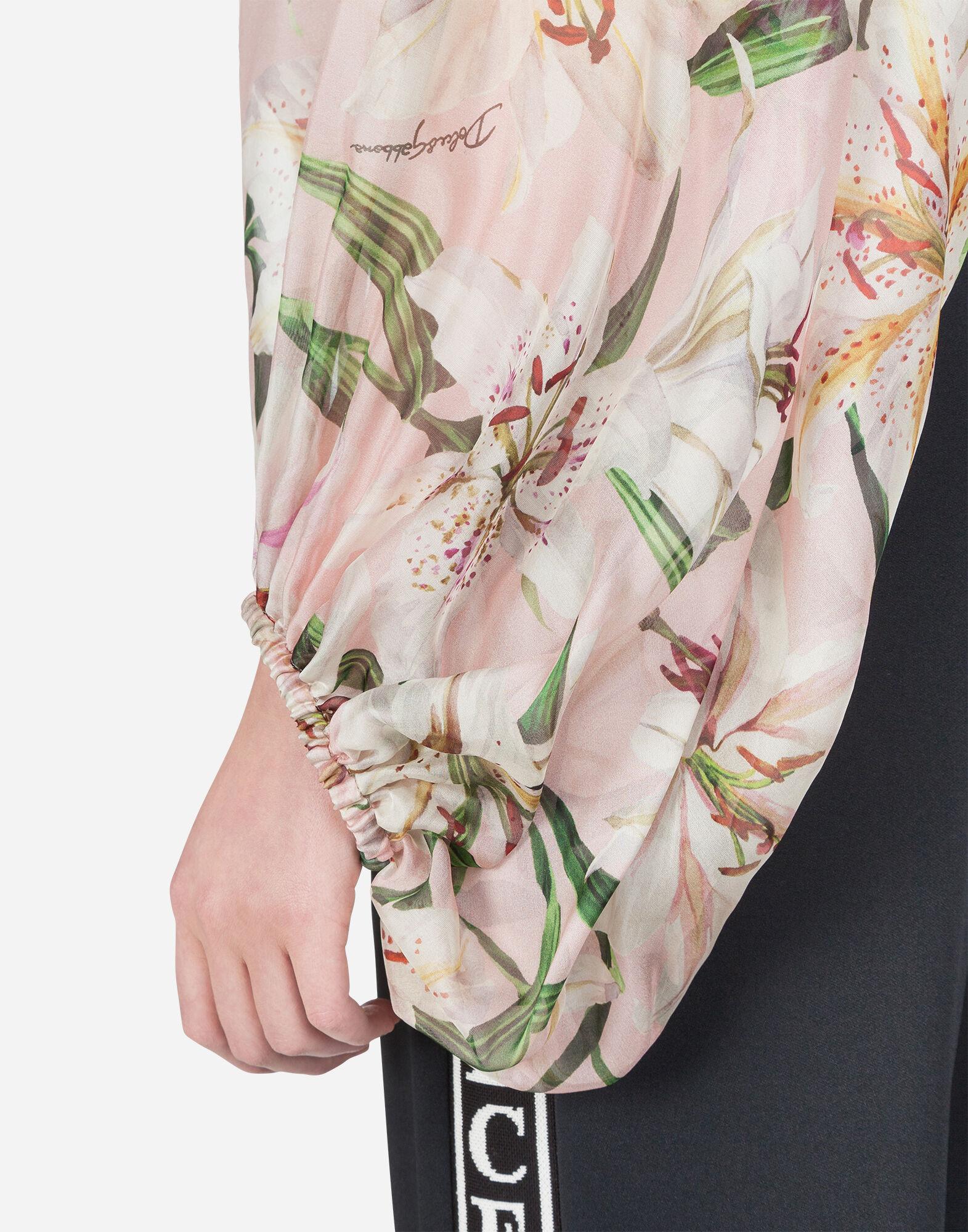 dolce and gabbana lily print