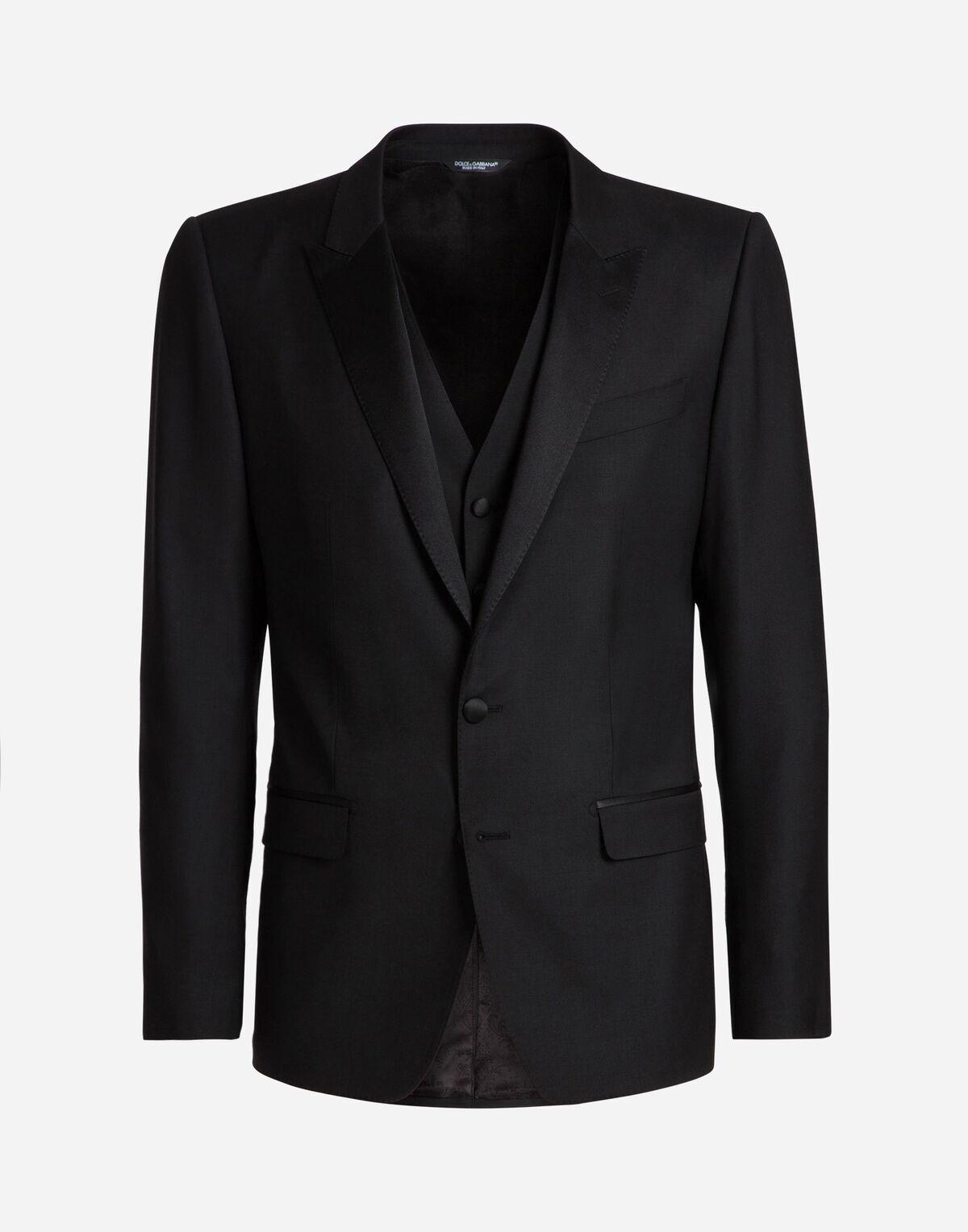 Dolce & Gabbana Tuxedo In Wool in Black for Men - Lyst