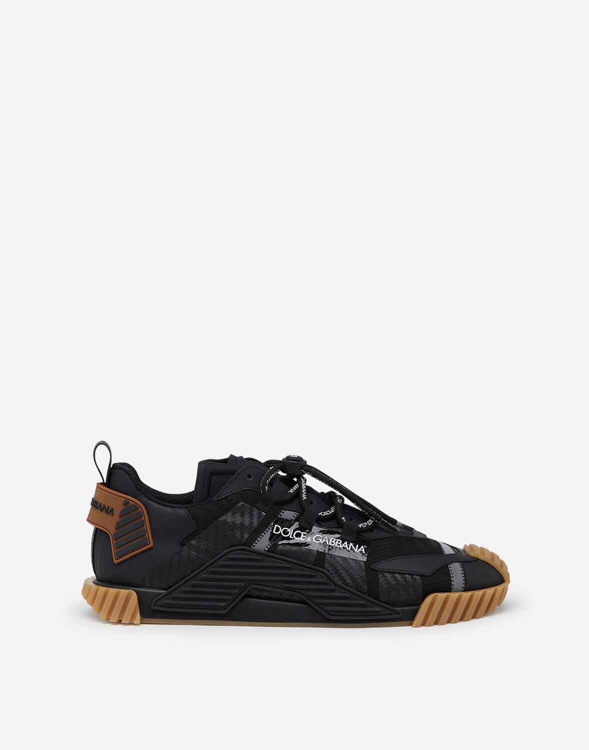 Dolce & Gabbana Suede Ns1 Sneakers In Mixed Materials in Black for Men ...