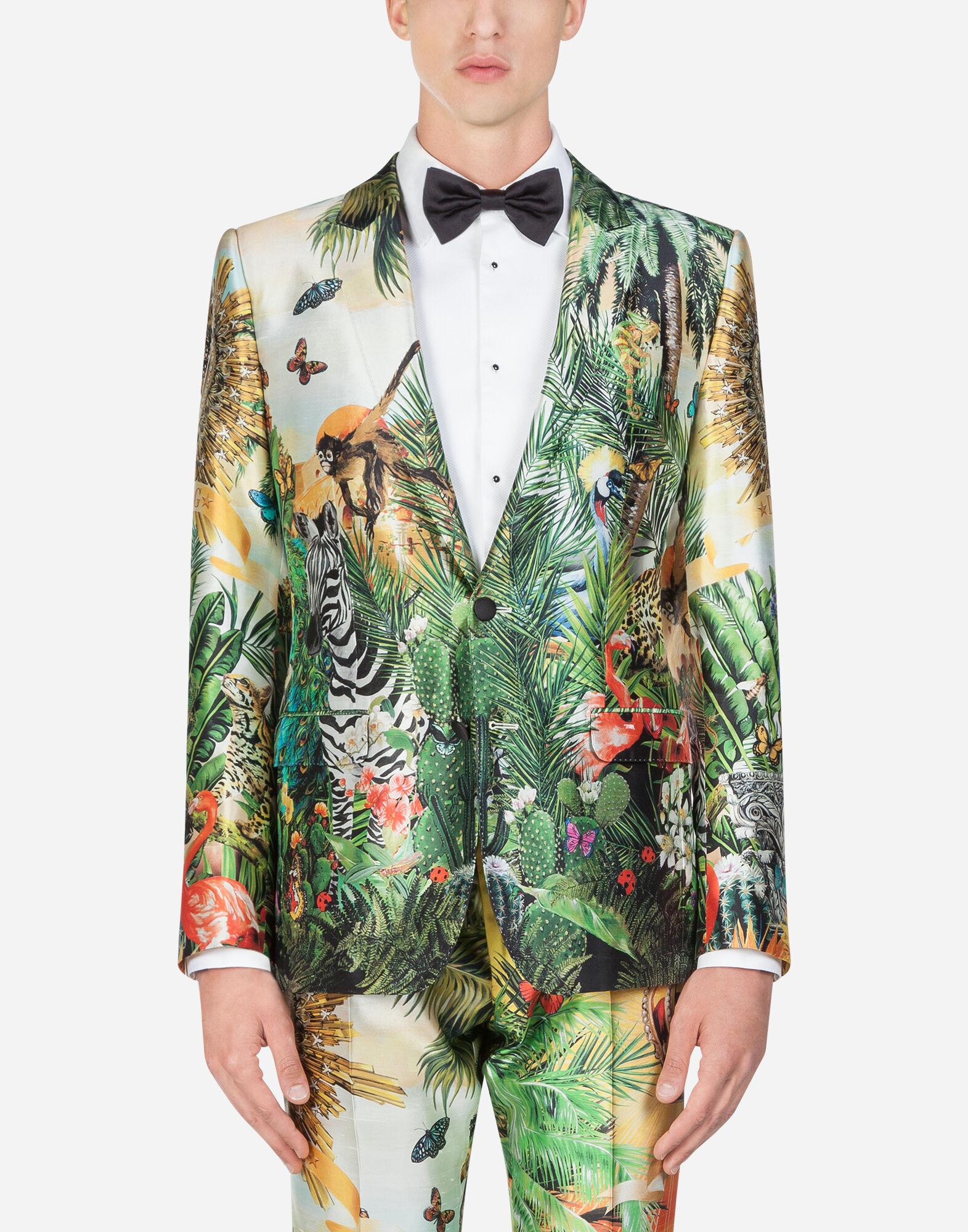 tropical suit jacket