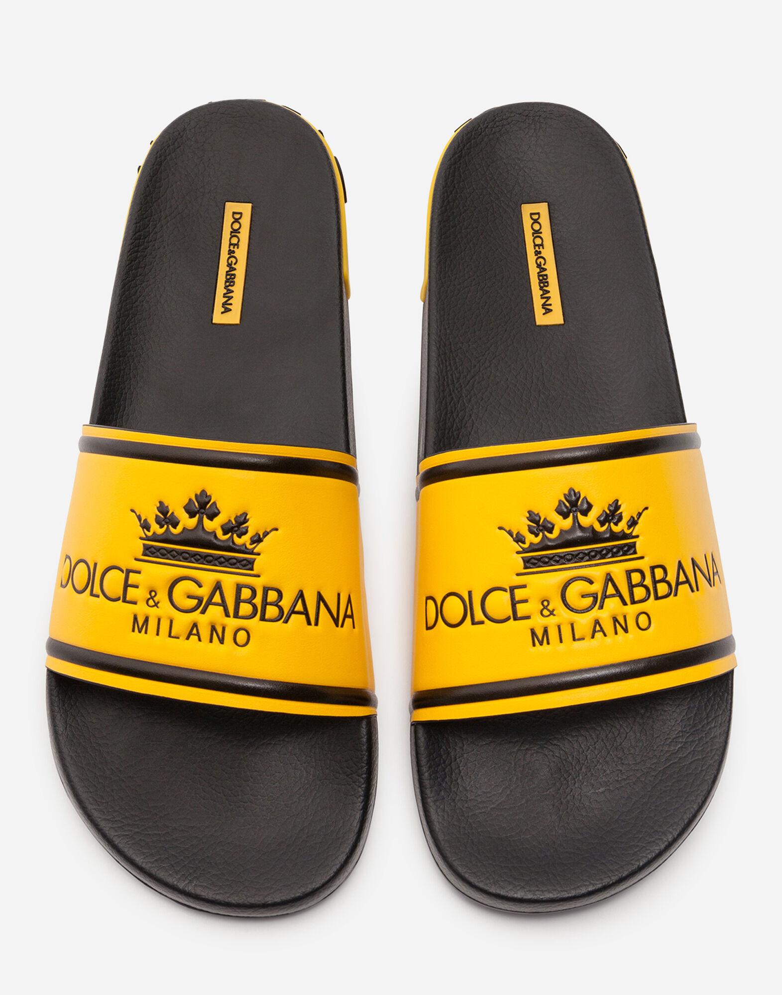 yellow sliders mens