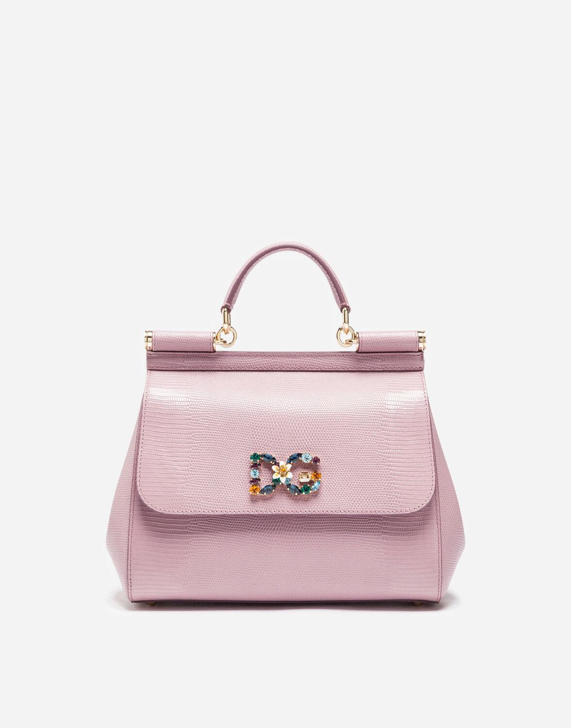 Dolce & Gabbana Medium Sicily Bag In Pink