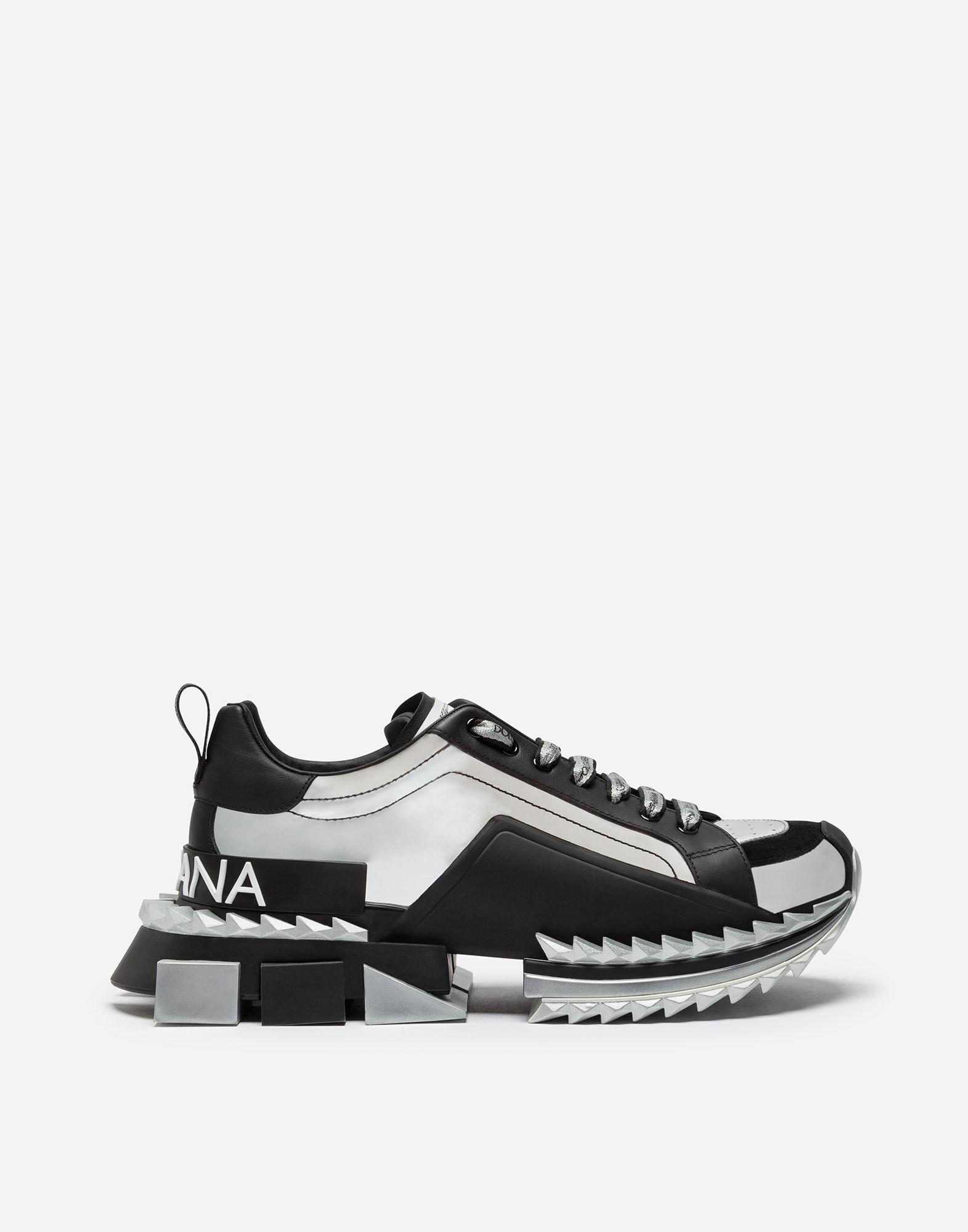Dolce Gabbana Multicolor Super King Sneakers in Black for Men Lyst