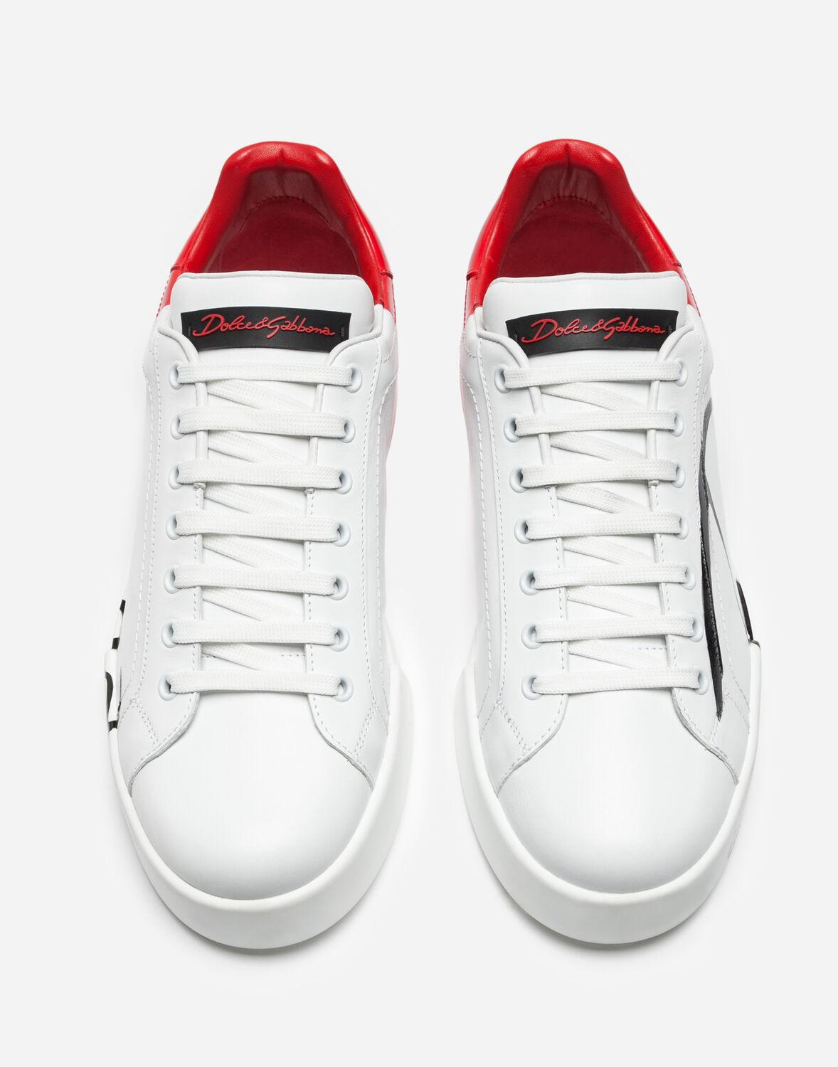 Patent calfskin cheap portofino sneakers