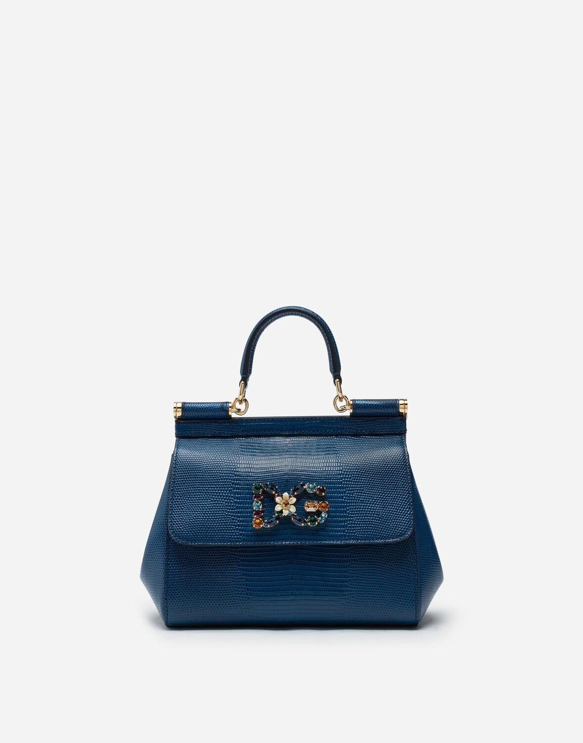 Blue Dolce&Gabbana Logo Handbag – Designer Revival