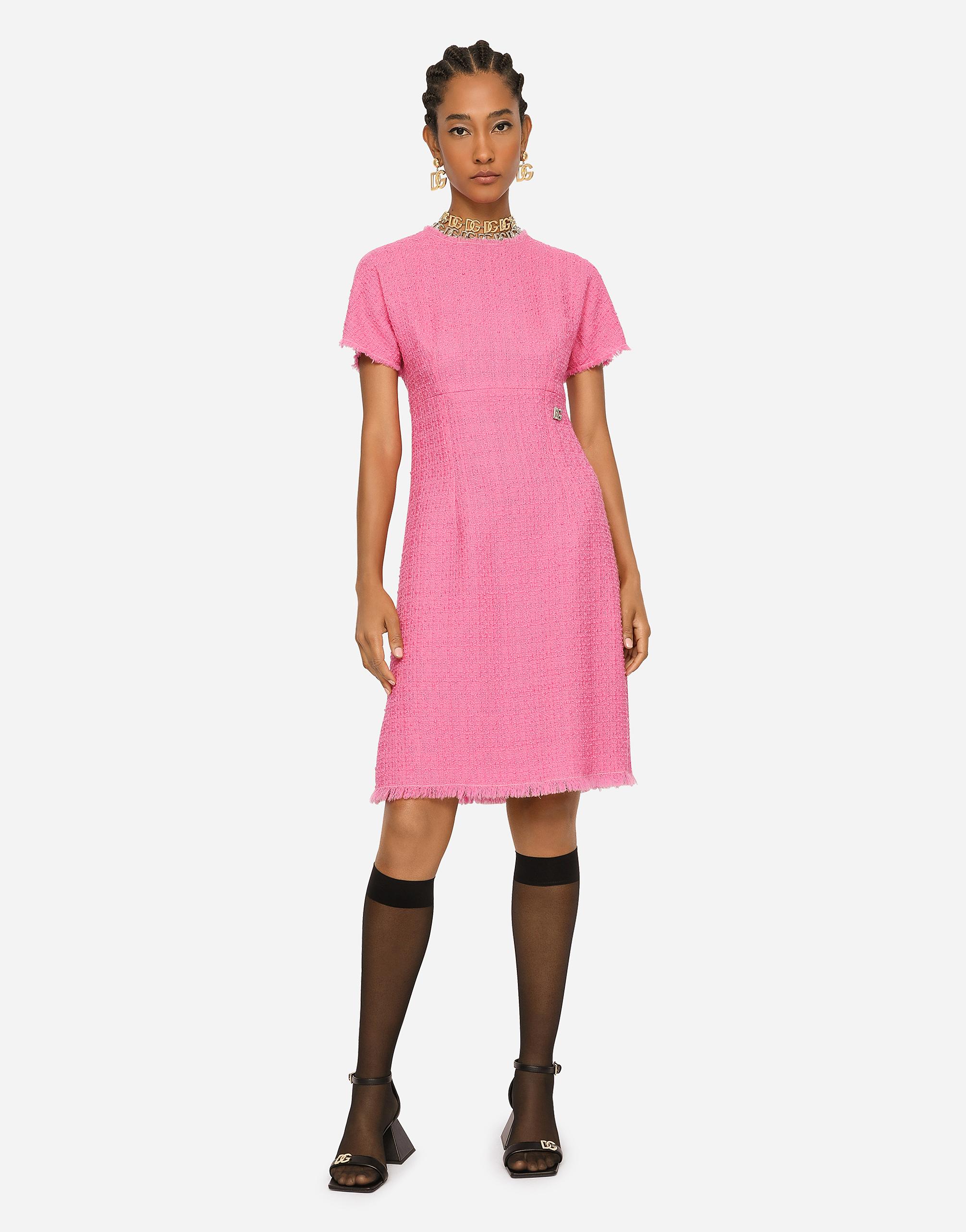 【関税＆送料込み】Dolce & Gabbana Rachel Tweed Dress With Dolce&Gabbana Rachel Tweed Knee-Length Dress | Saks Fifth Avenue