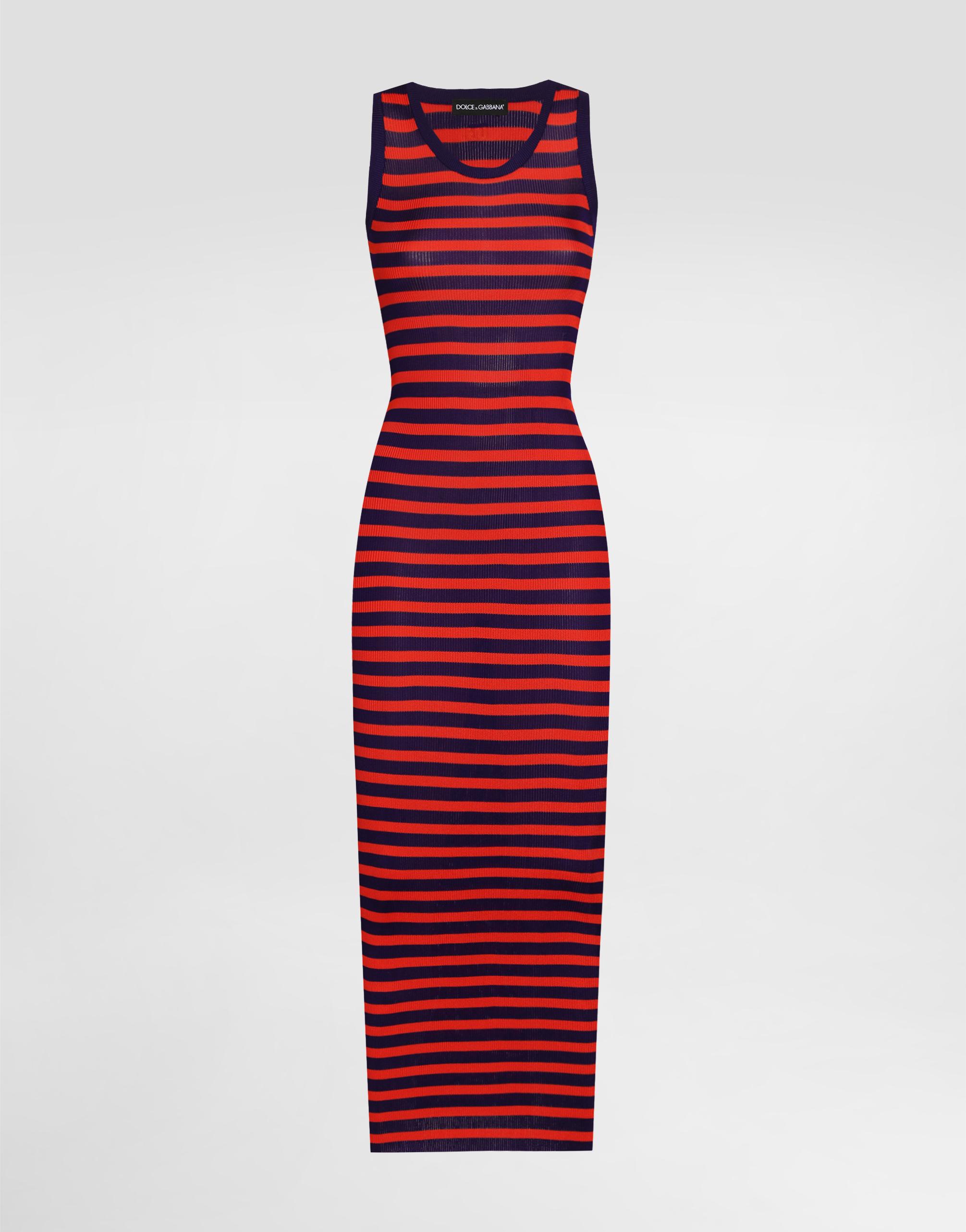 Dolce & Gabbana Striped Dresses for Women | Lyst