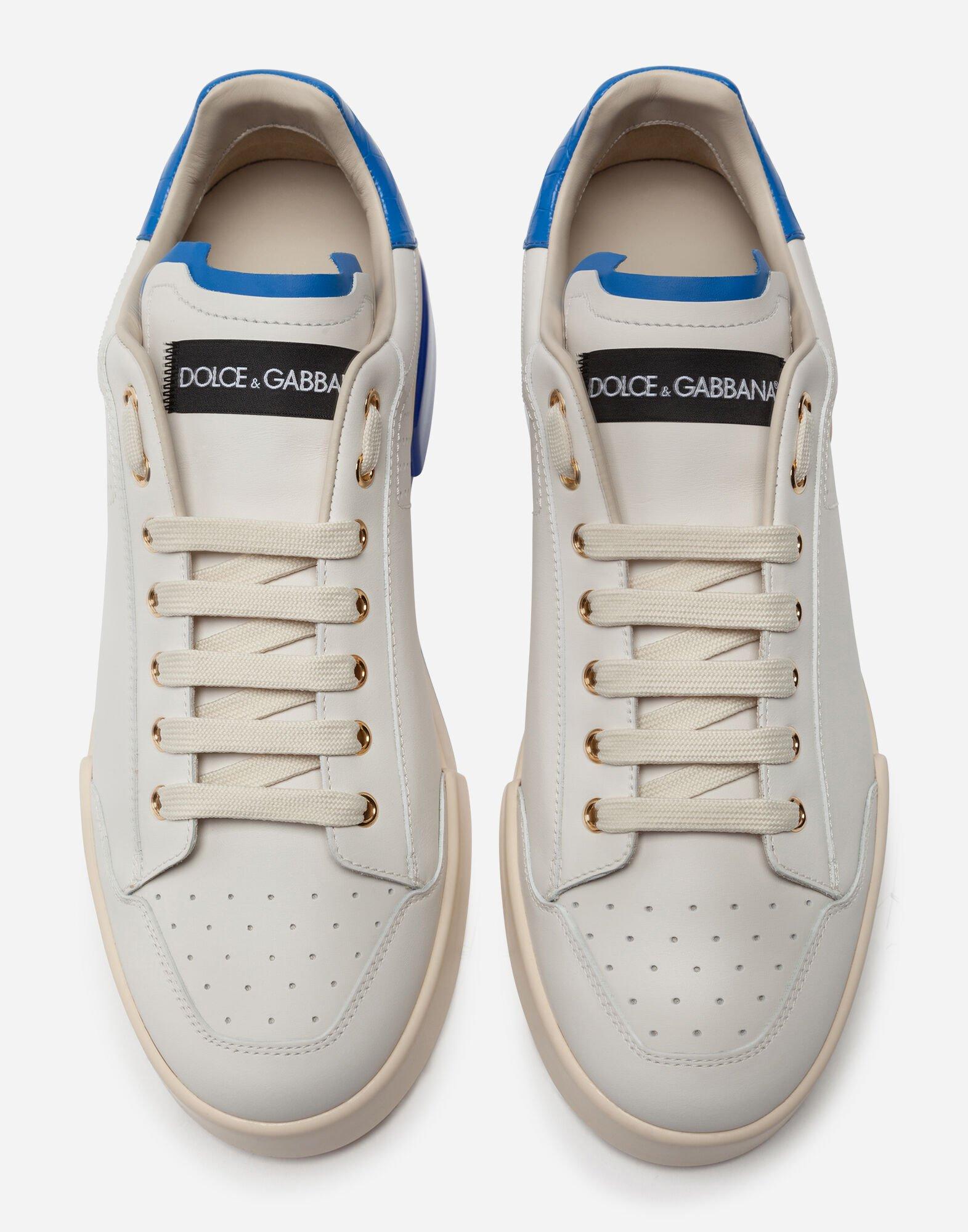 Sohle Sneakers Portofino Aus Mit Gefärbter Kalbsnappaleder SVpMqUz