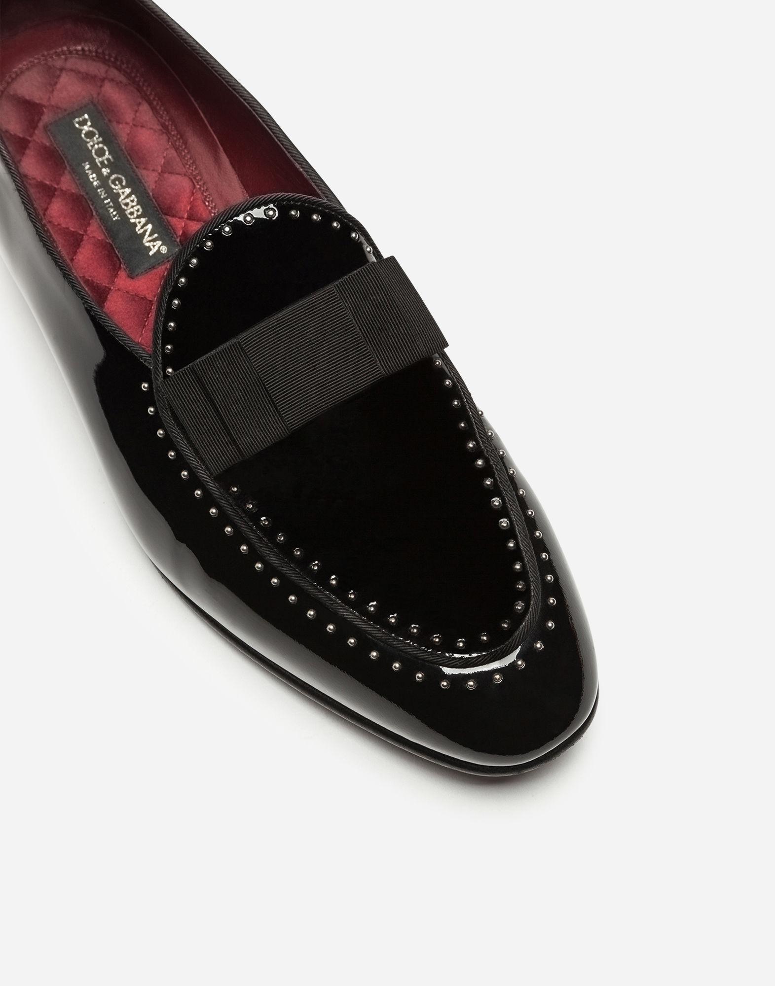 Dolce & Gabbana Tuxedo Loafers In Patent Leather in Black for Men | Lyst