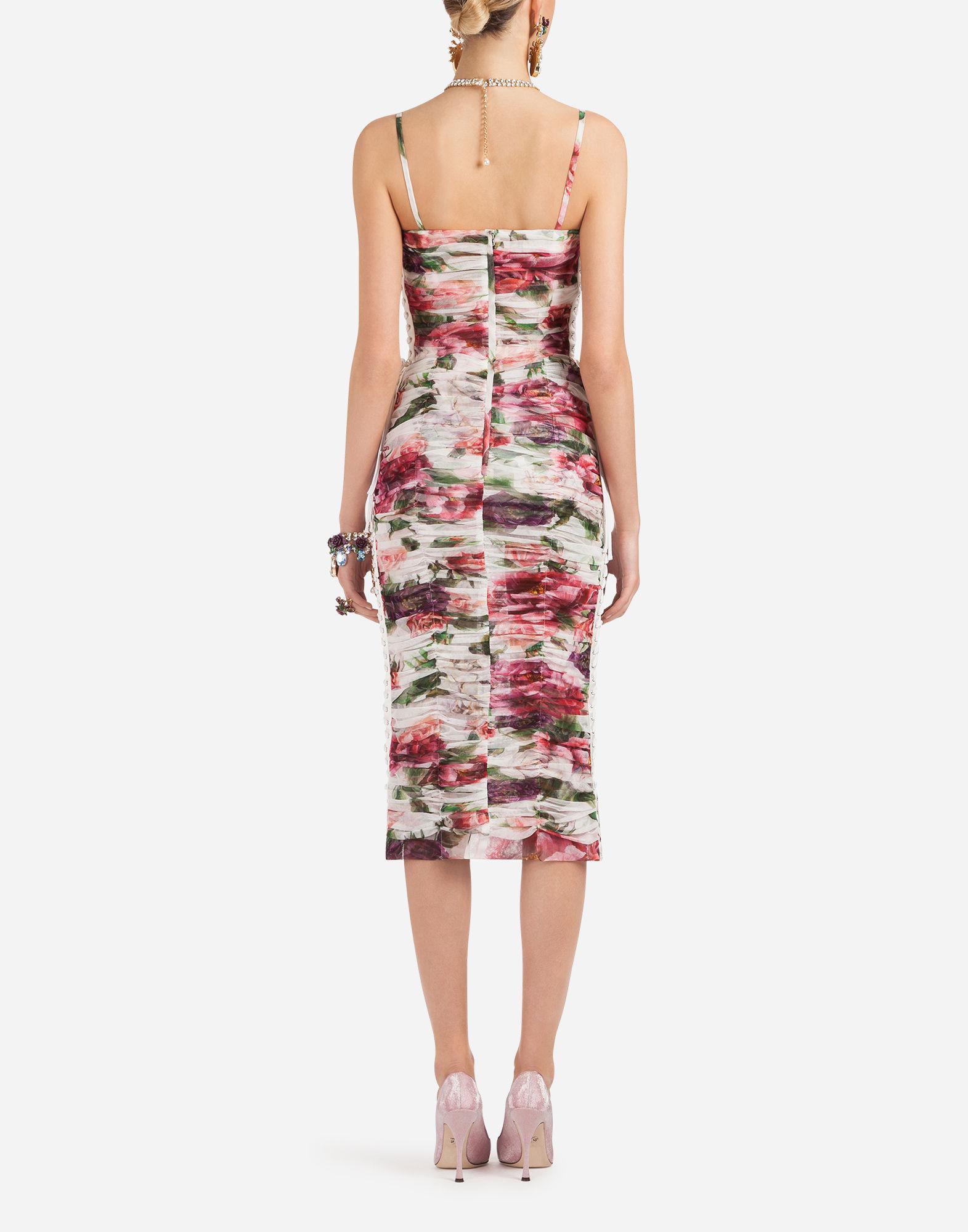 Dolce gabbana peony dress new arrivals