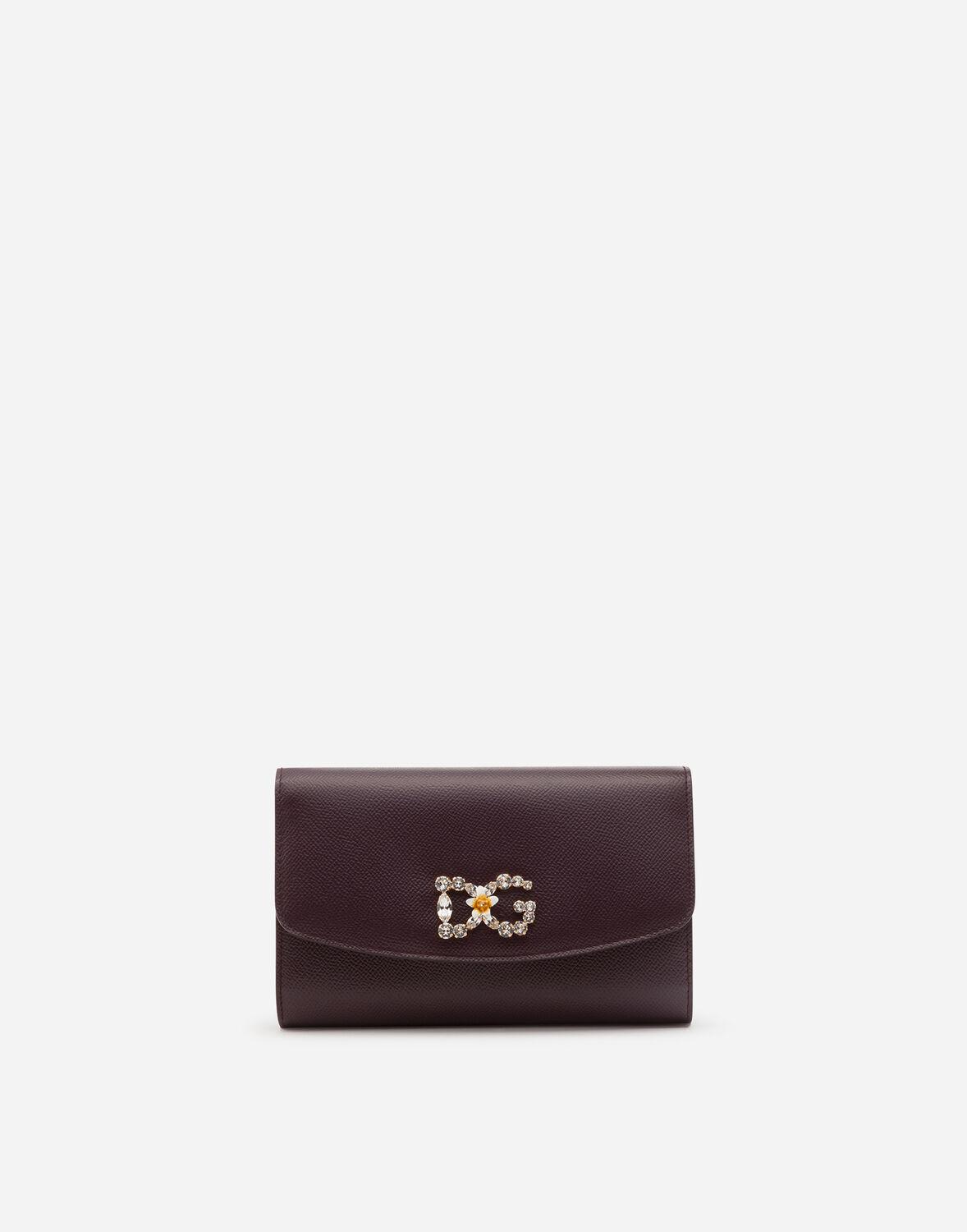 Dolce Gabbana D&G Women Min Von Bag in Dauphine Leather