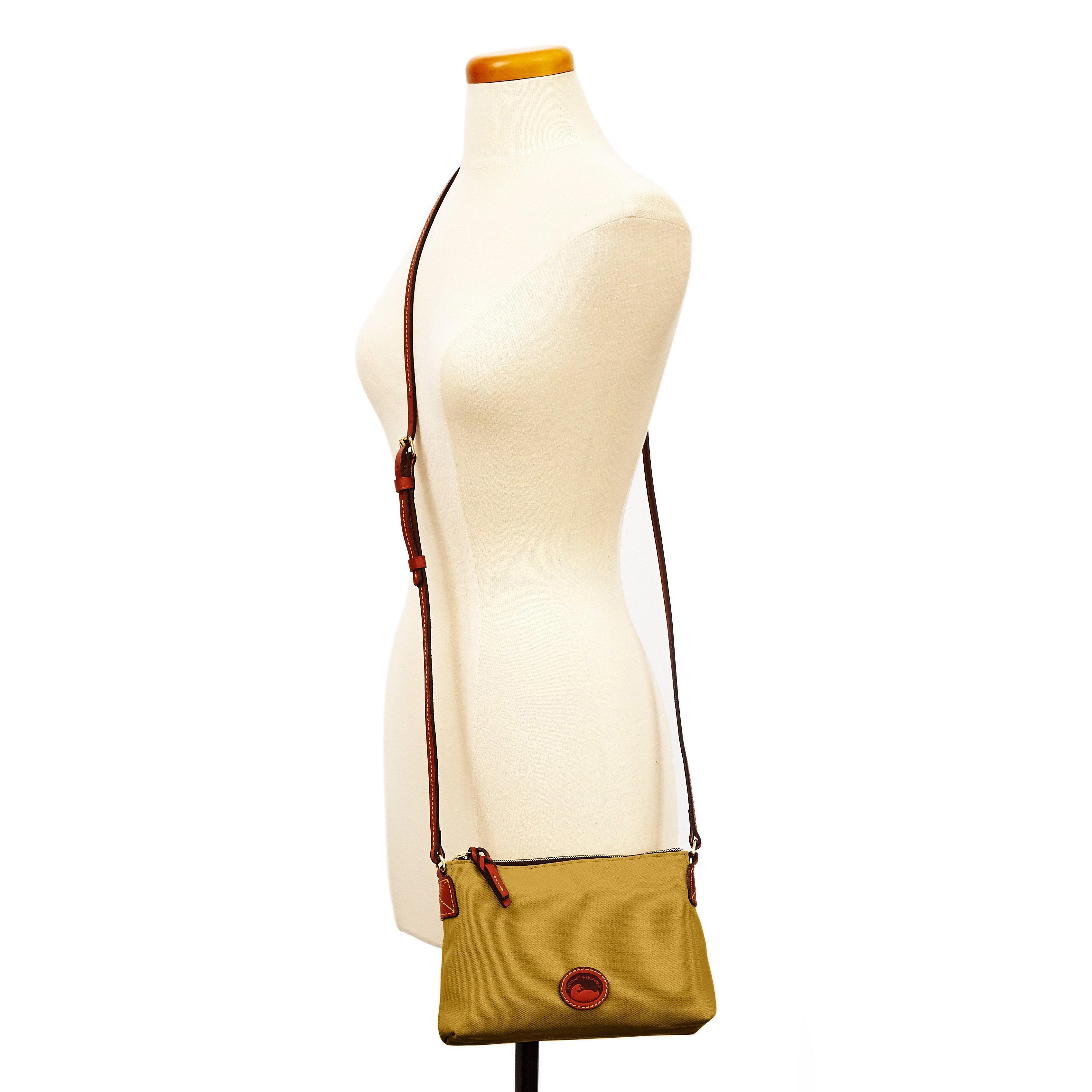 Dooney & Bourke Synthetic Nylon Crossbody Pouchette in Khaki (Natural