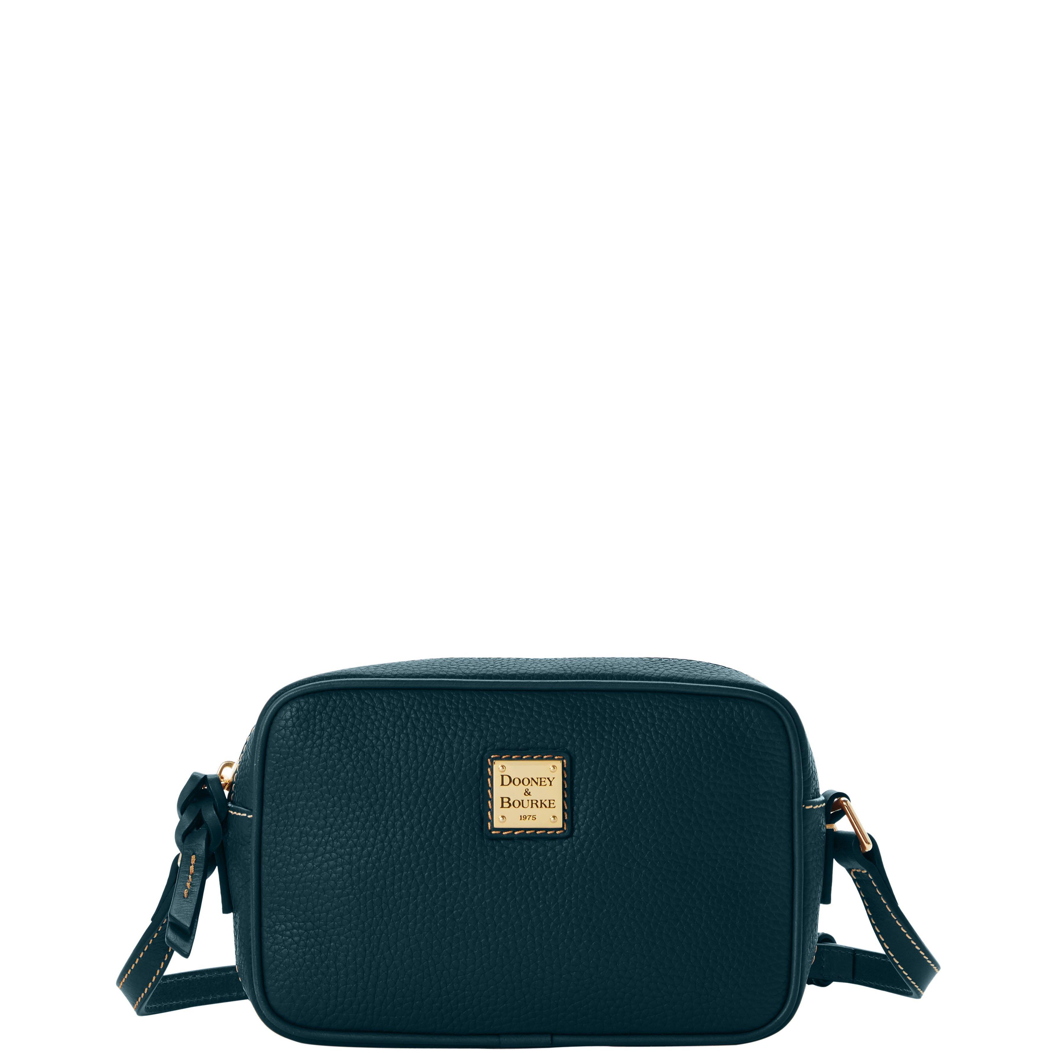 d&b pebble grain leather crossbody