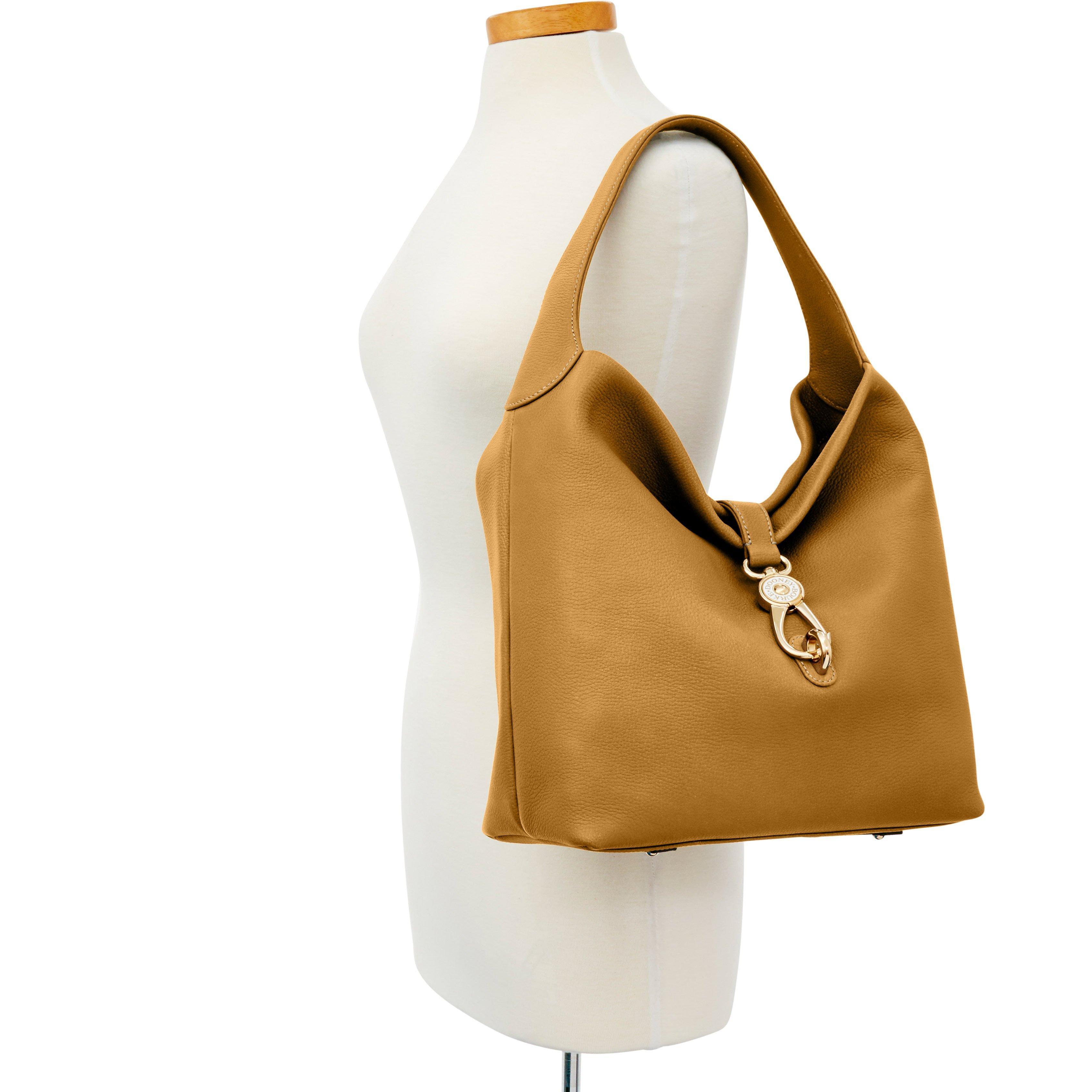 Dooney & Bourke Leather Belvedere Logo Lock Shoulder Bag Lyst