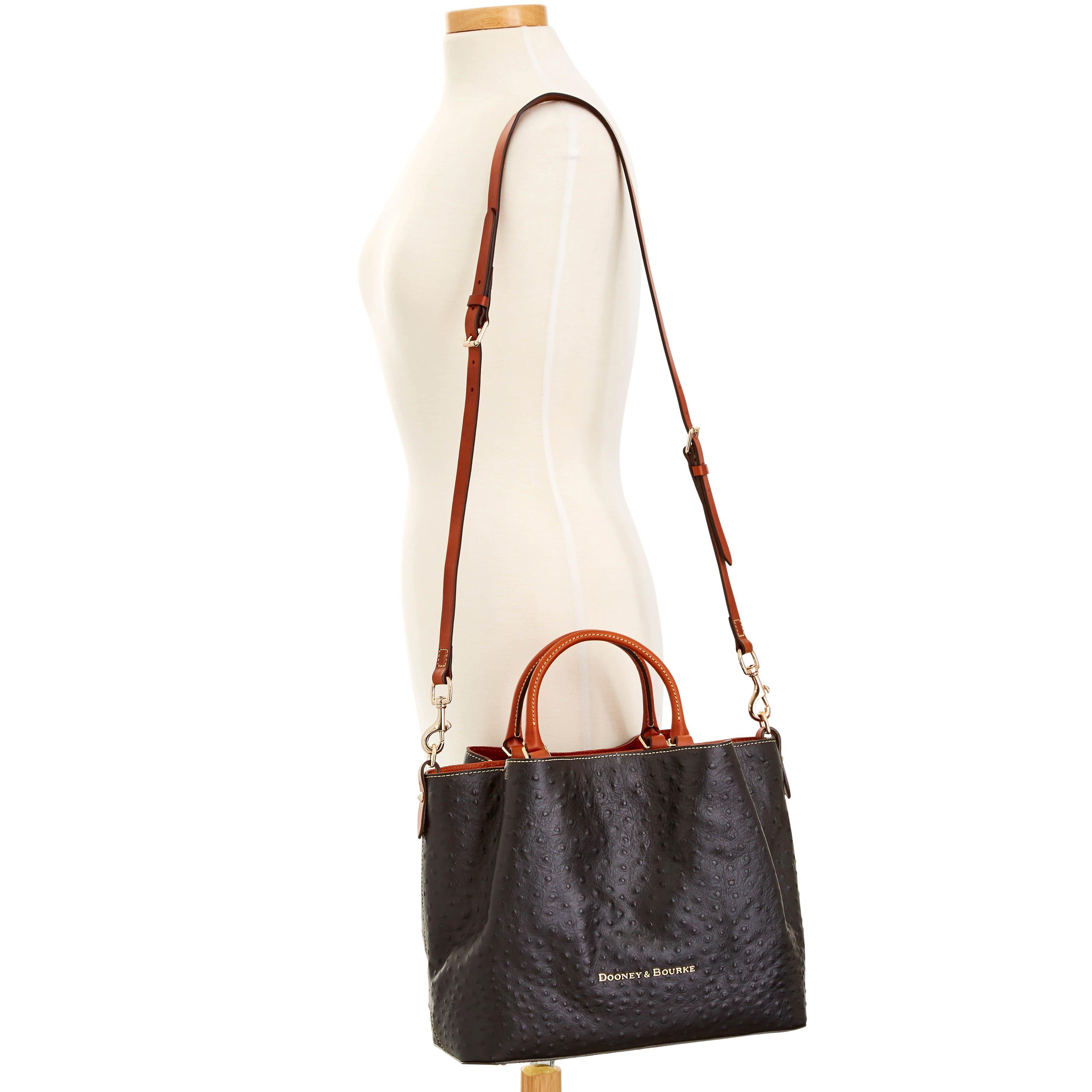 dooney & bourke ostrich large barlow