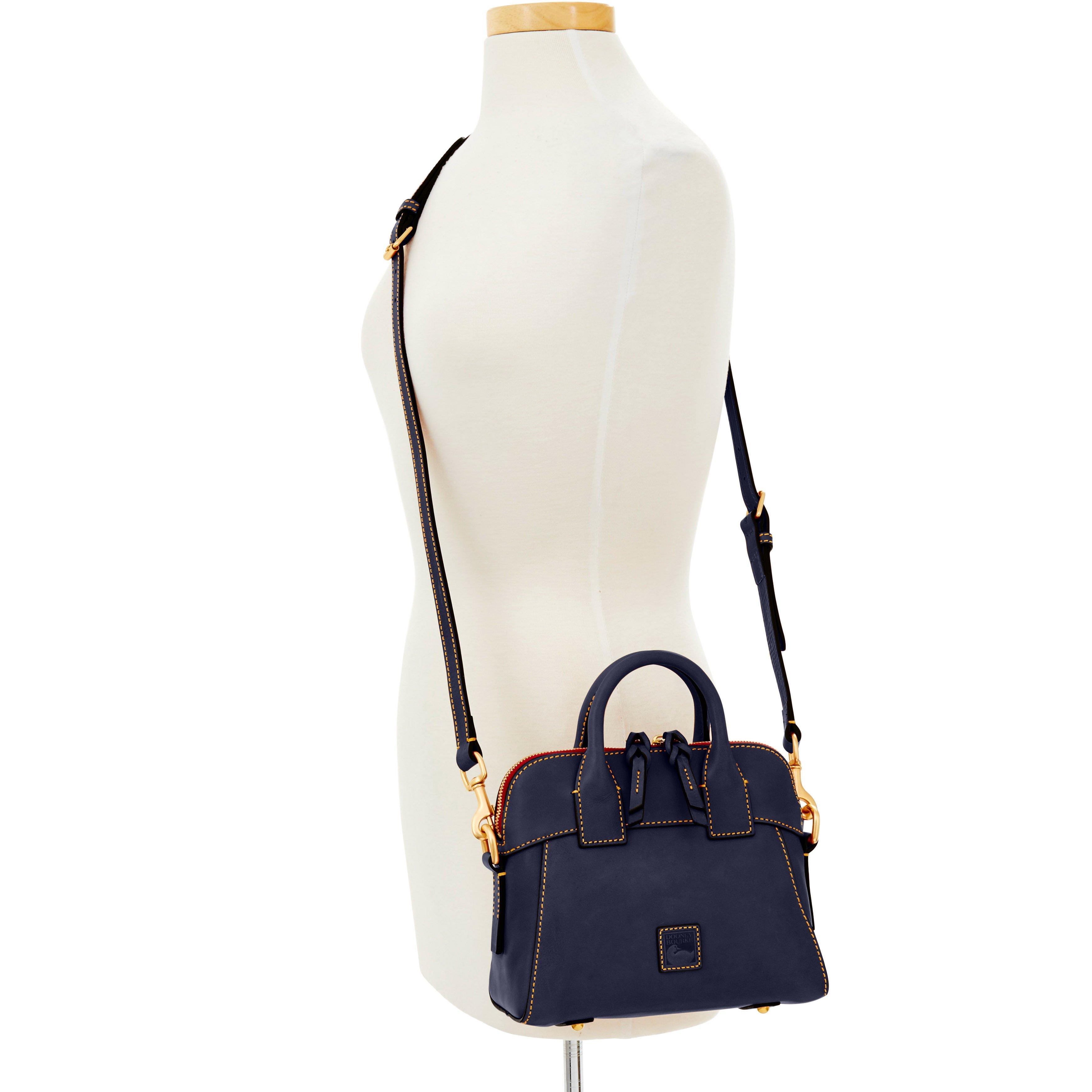 Dooney & Bourke Florentine Cameron Crossbody Satchel in Navy (Blue) Lyst