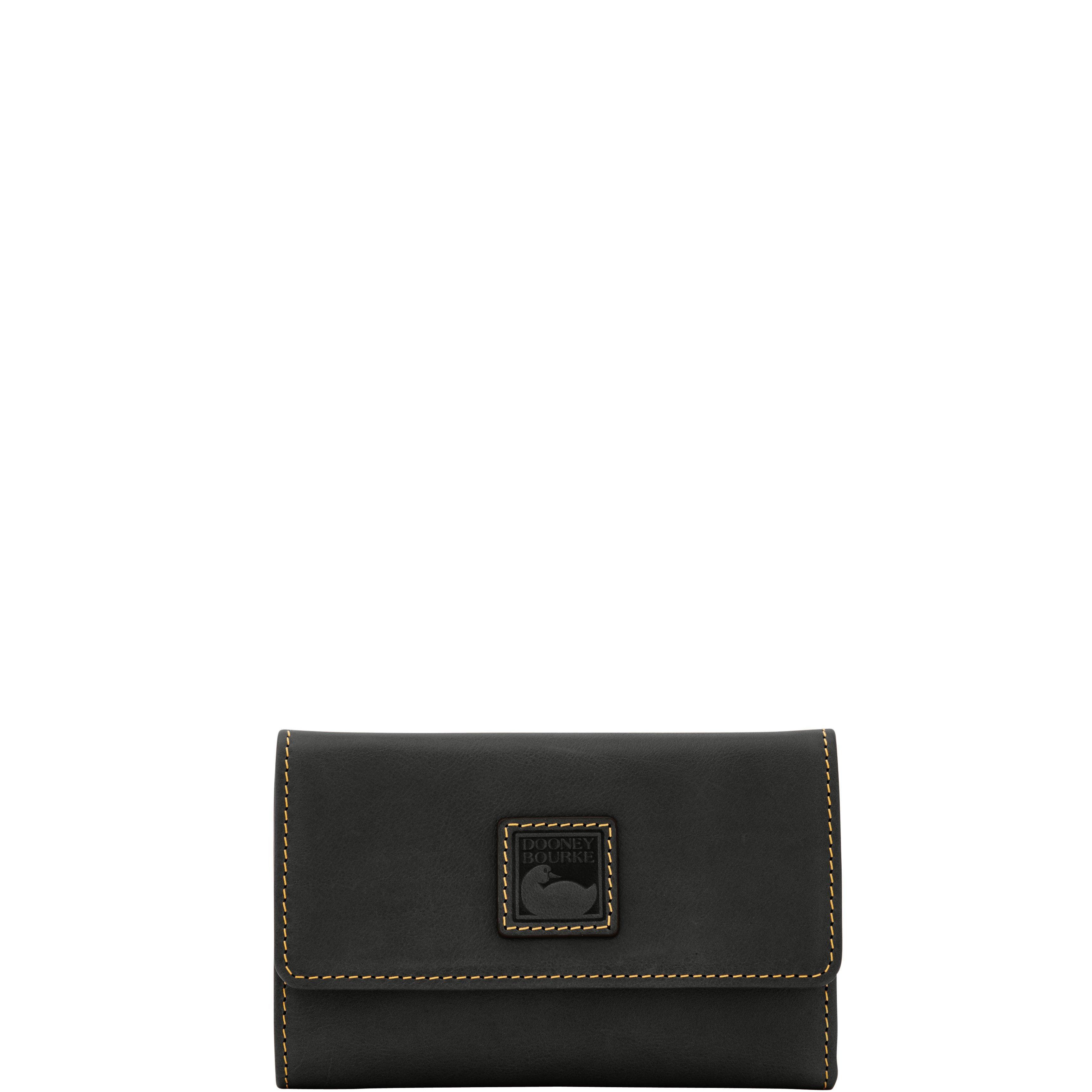 dooney and bourke florentine flap wallet