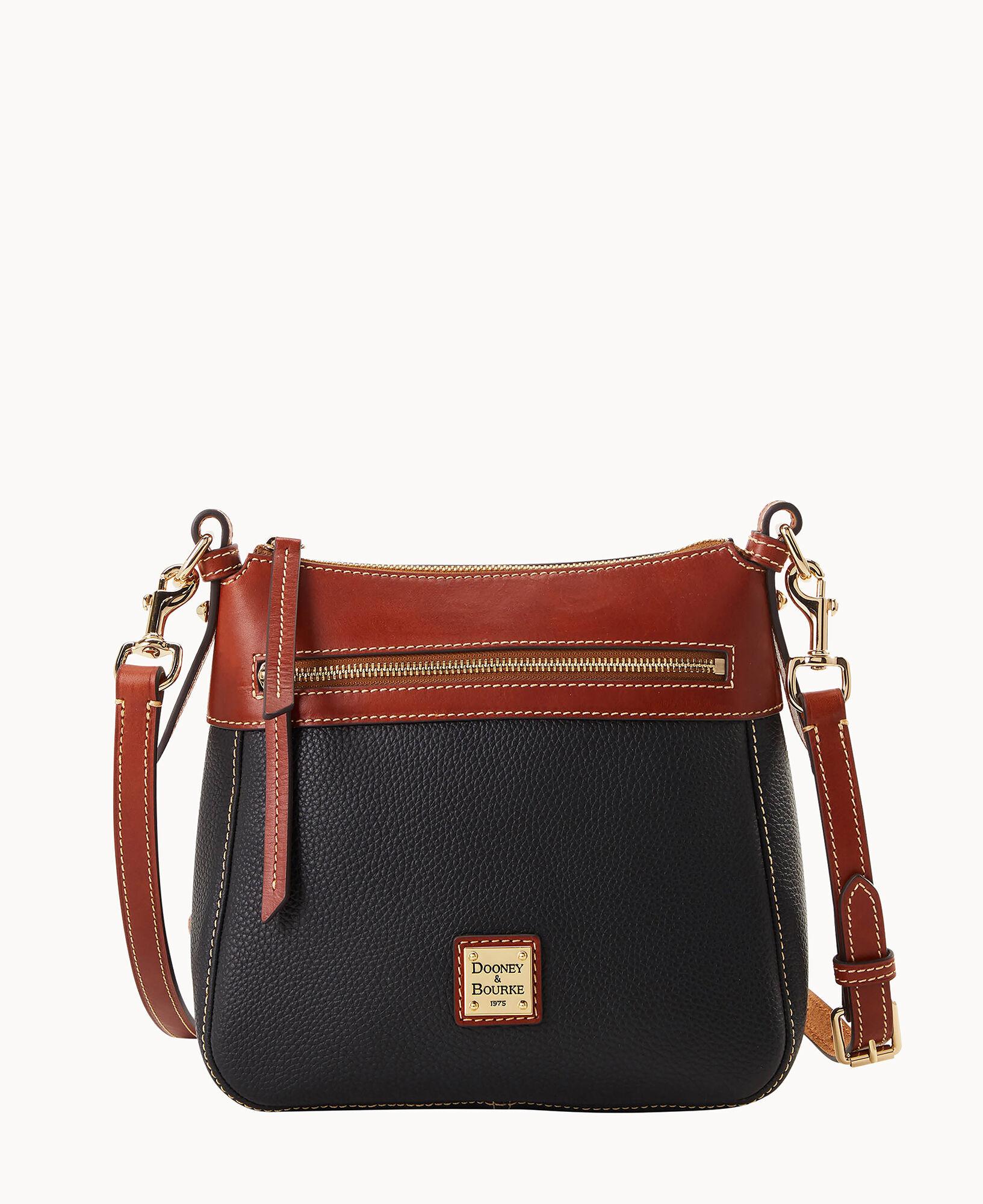 Dooney & Bourke Pebble Grain Crossbody 25 in Red | Lyst