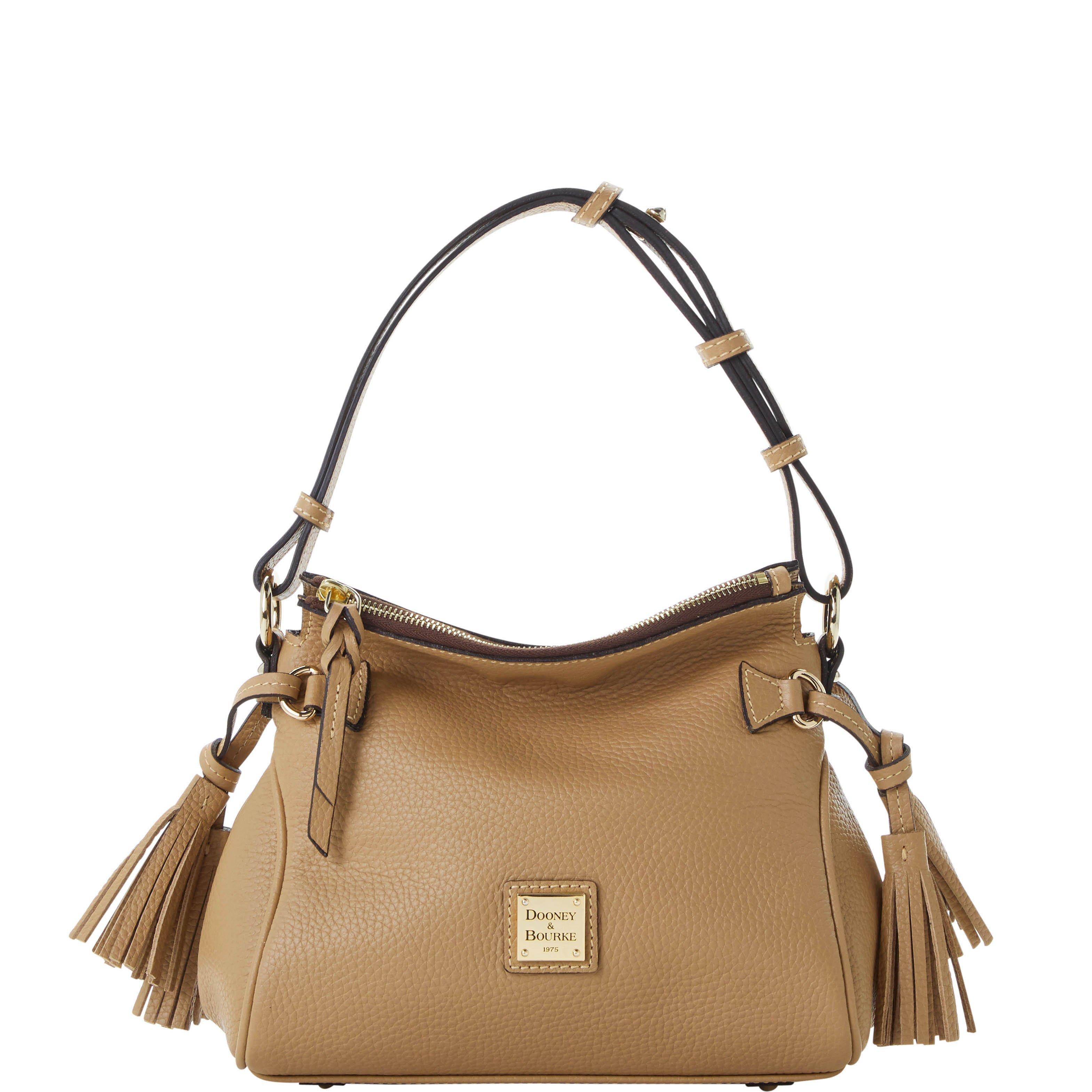Dooney & Bourke Leather Pebble Grain Tassel Shoulder Bag Lyst