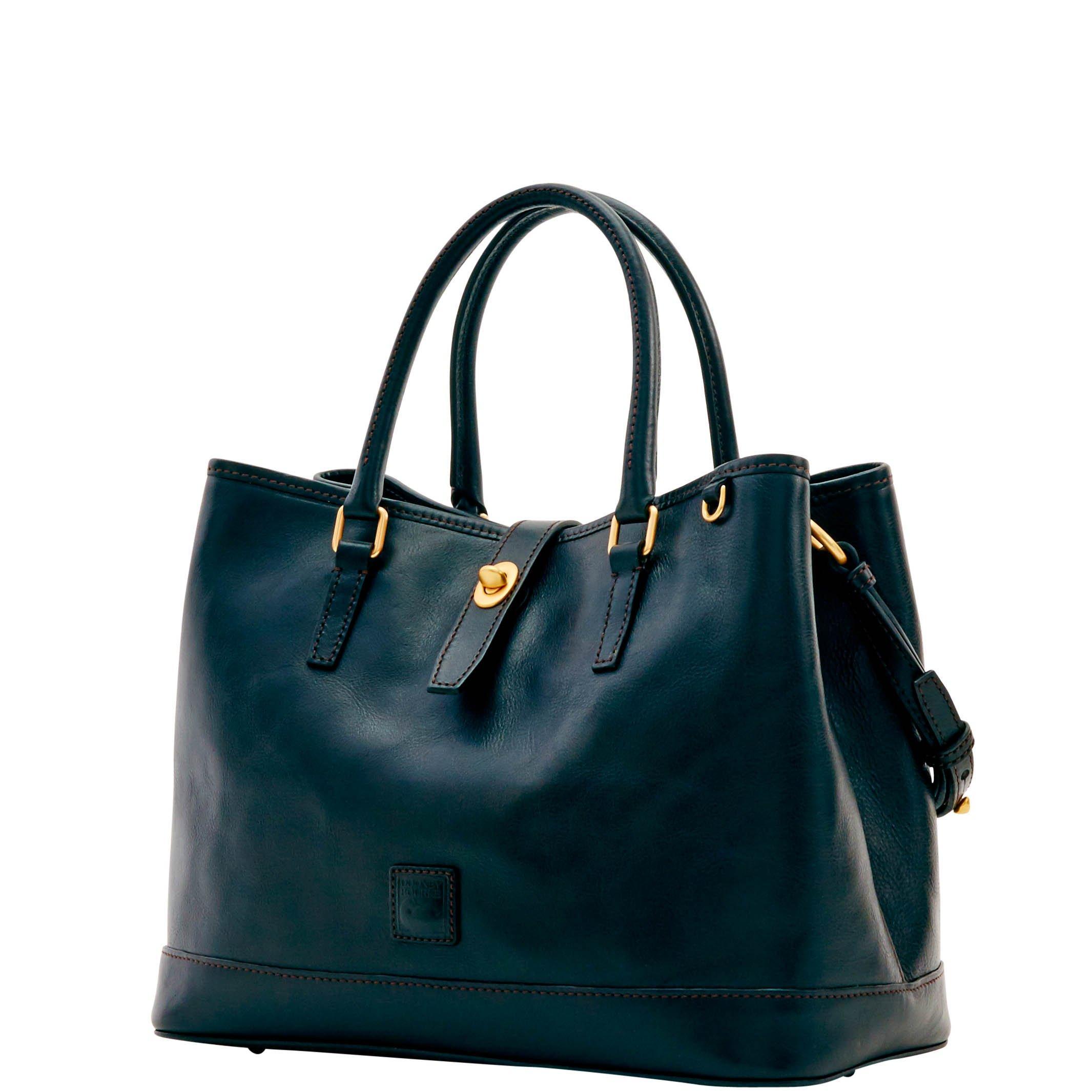 dooney leather satchel