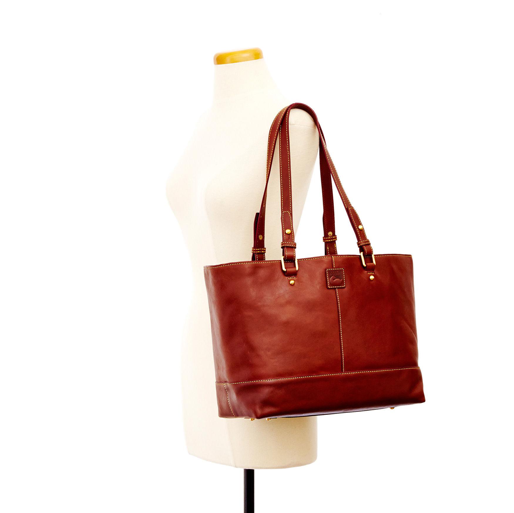 Dooney & bourke derby florentine east west shopper shop