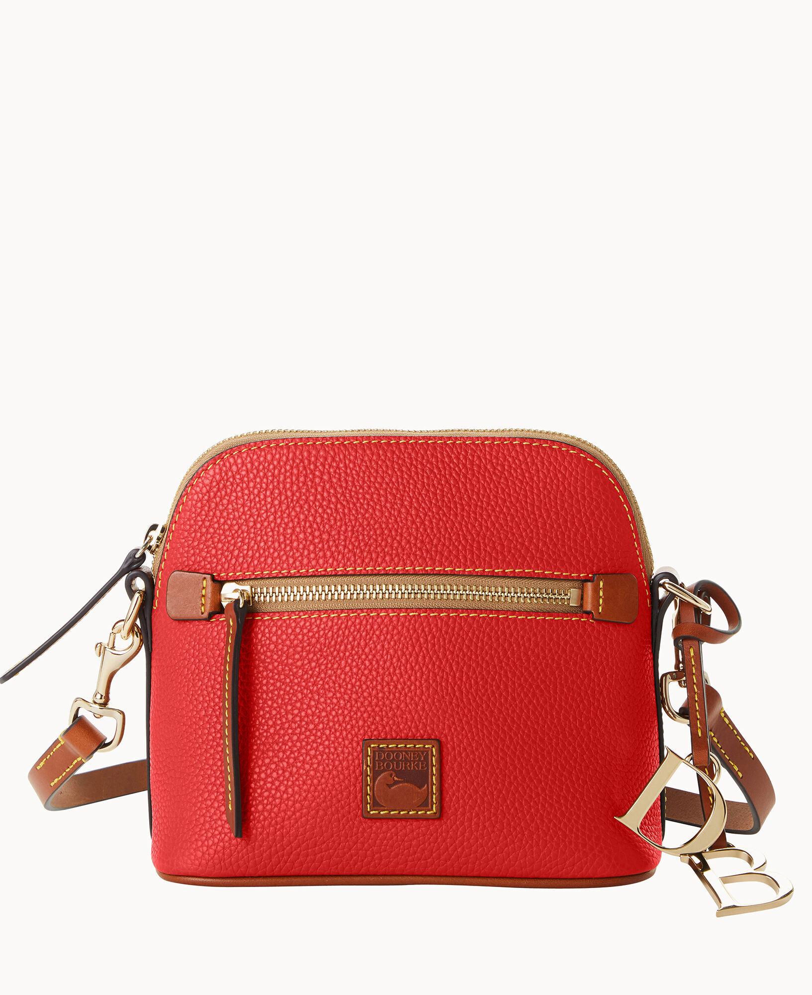 Dooney & Bourke Pebble Grain Domed Crossbody in Red Lyst