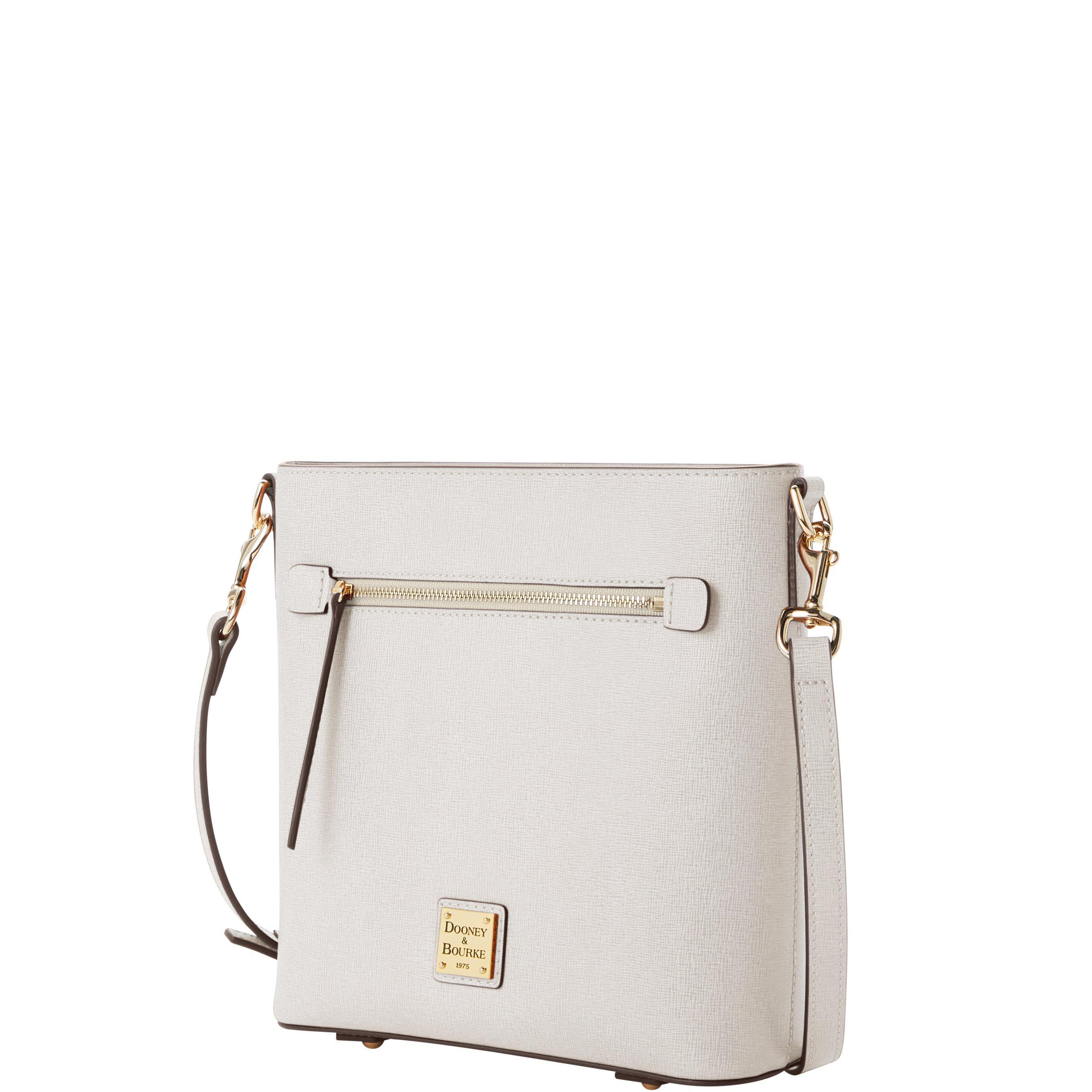 saffiano zip crossbody