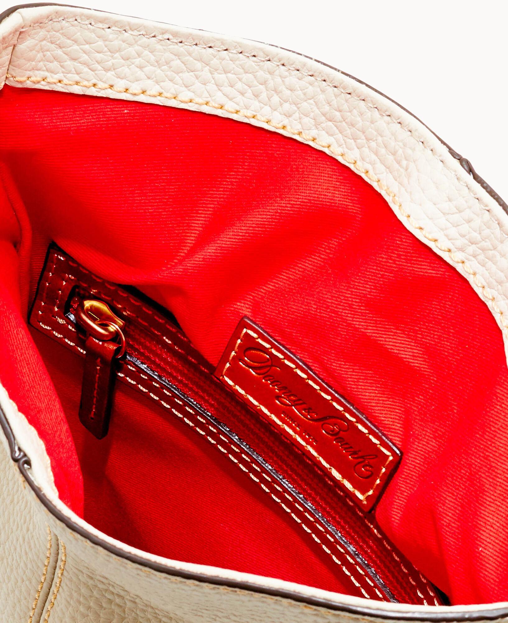 dooney pebble grain toggle crossbody
