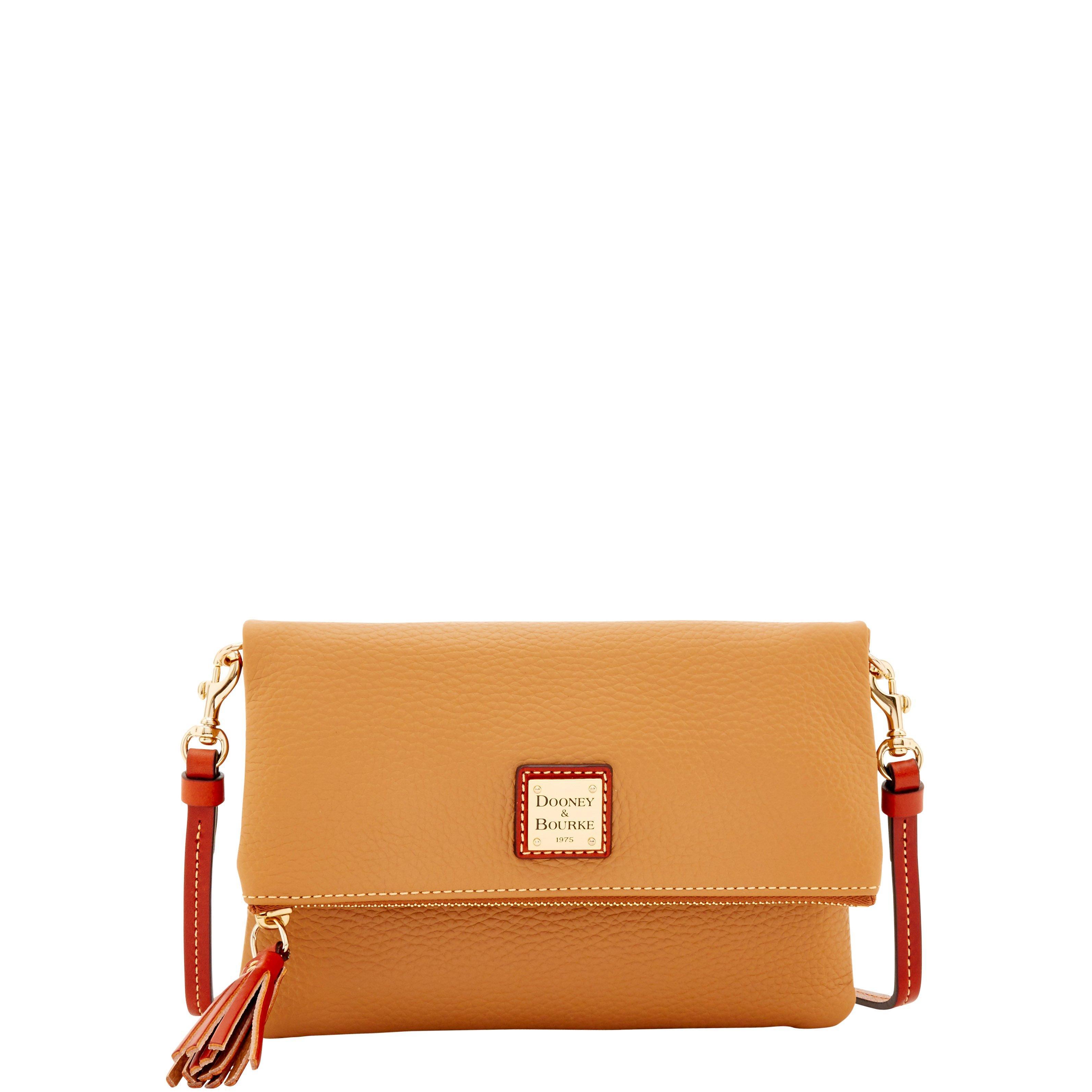 Dooney & Bourke Pebble Grain Foldover Zip Crossbody Save 6 Lyst