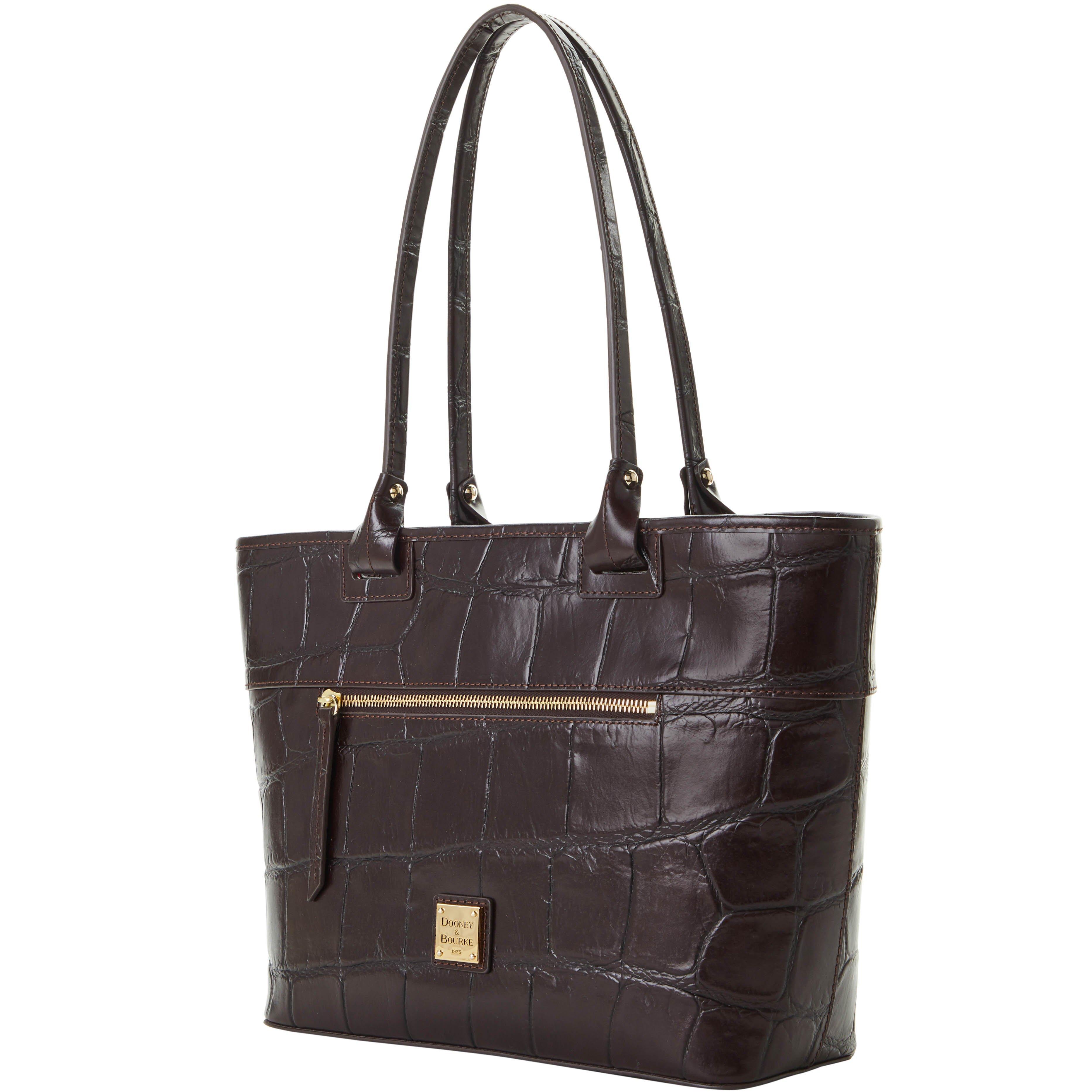 Dooney & Bourke Denison Beacon Zip Tote in Espresso (Brown) Lyst