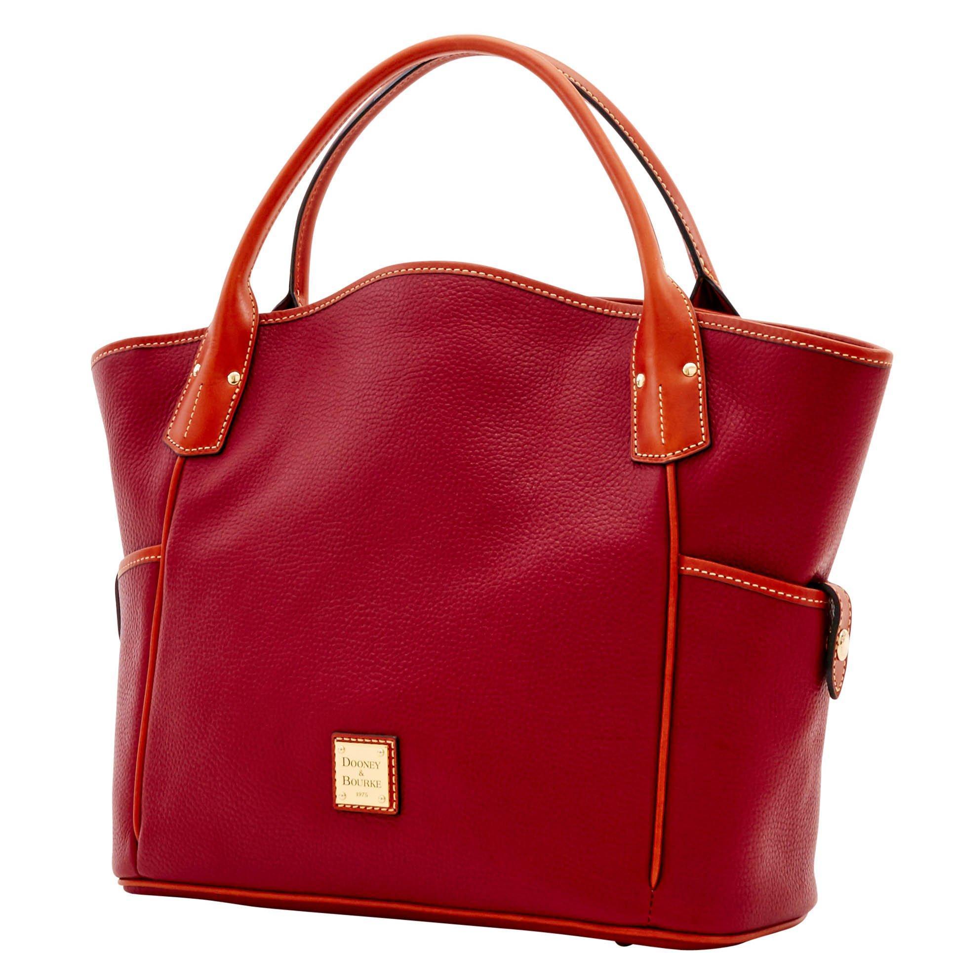 Dooney & Bourke Leather Pebble Grain Kristen Tote in Red - Save 1% - Lyst