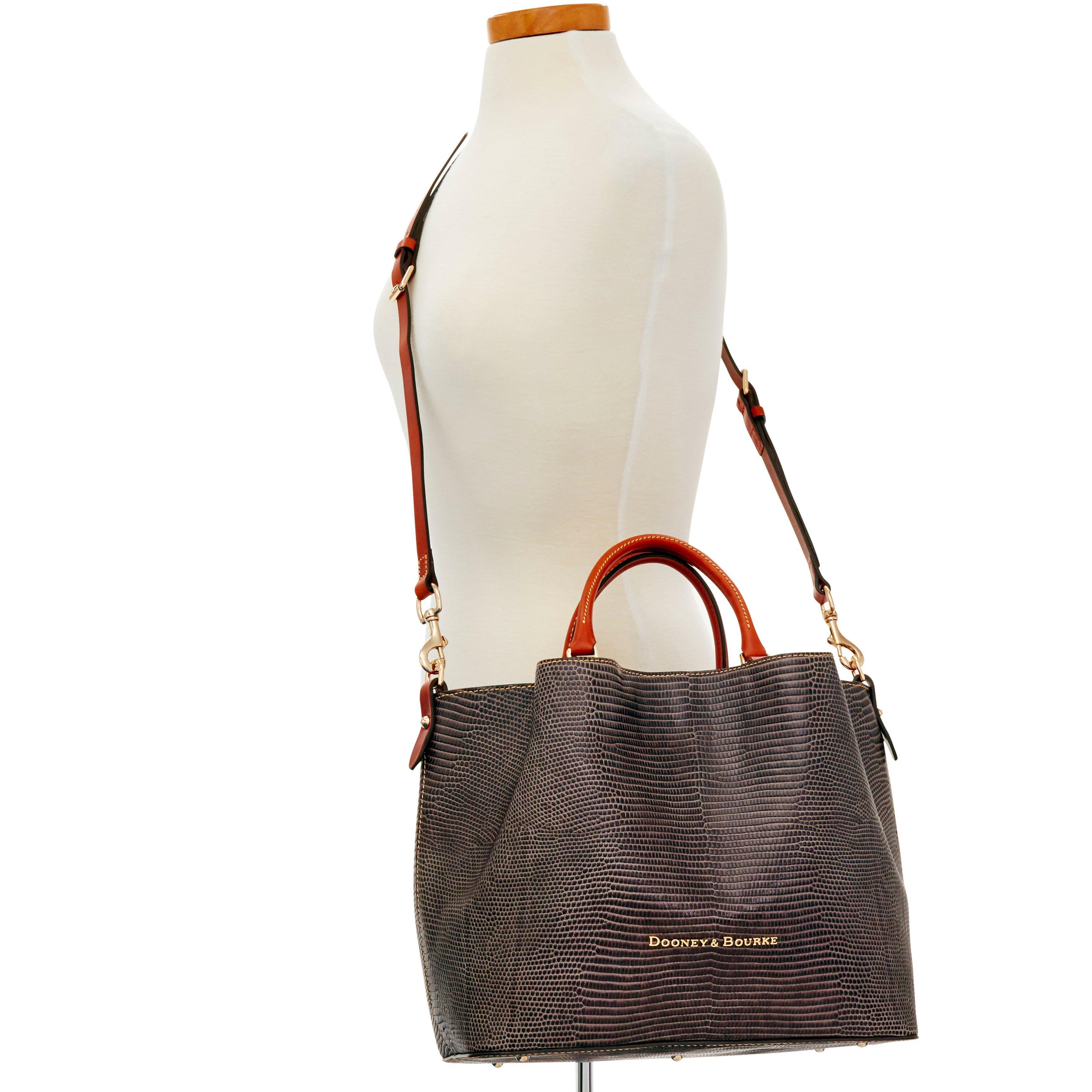 dooney and bourke lizard embossed barlow