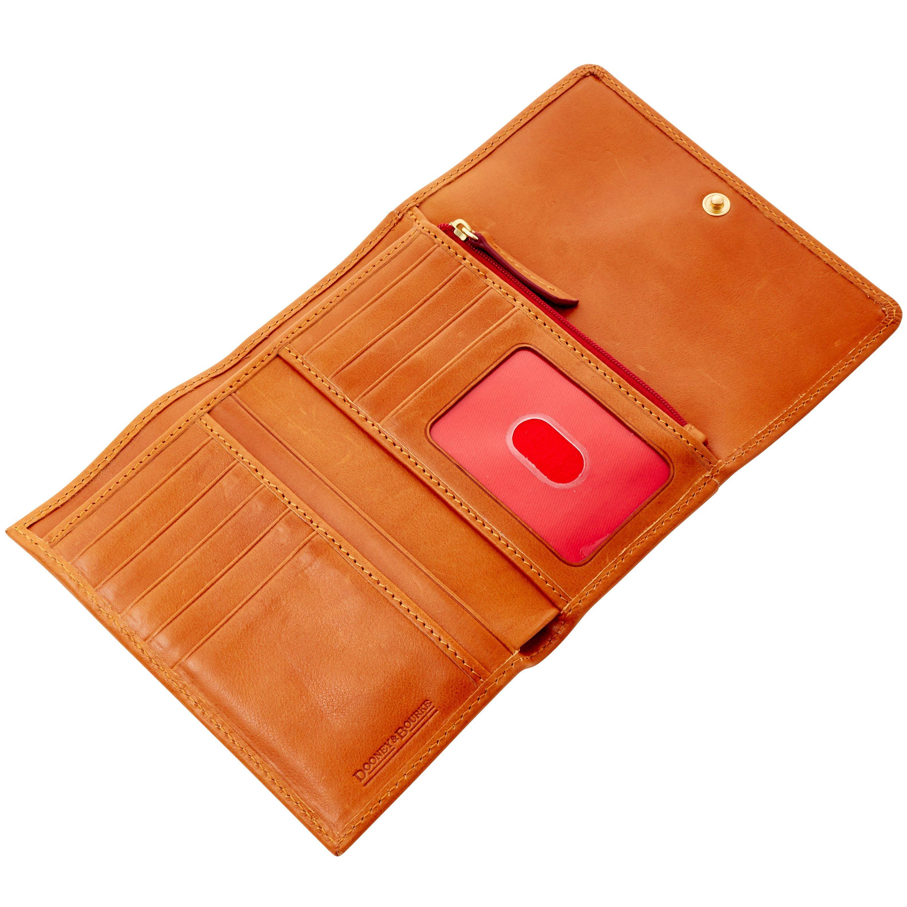 dooney and bourke florentine flap wallet