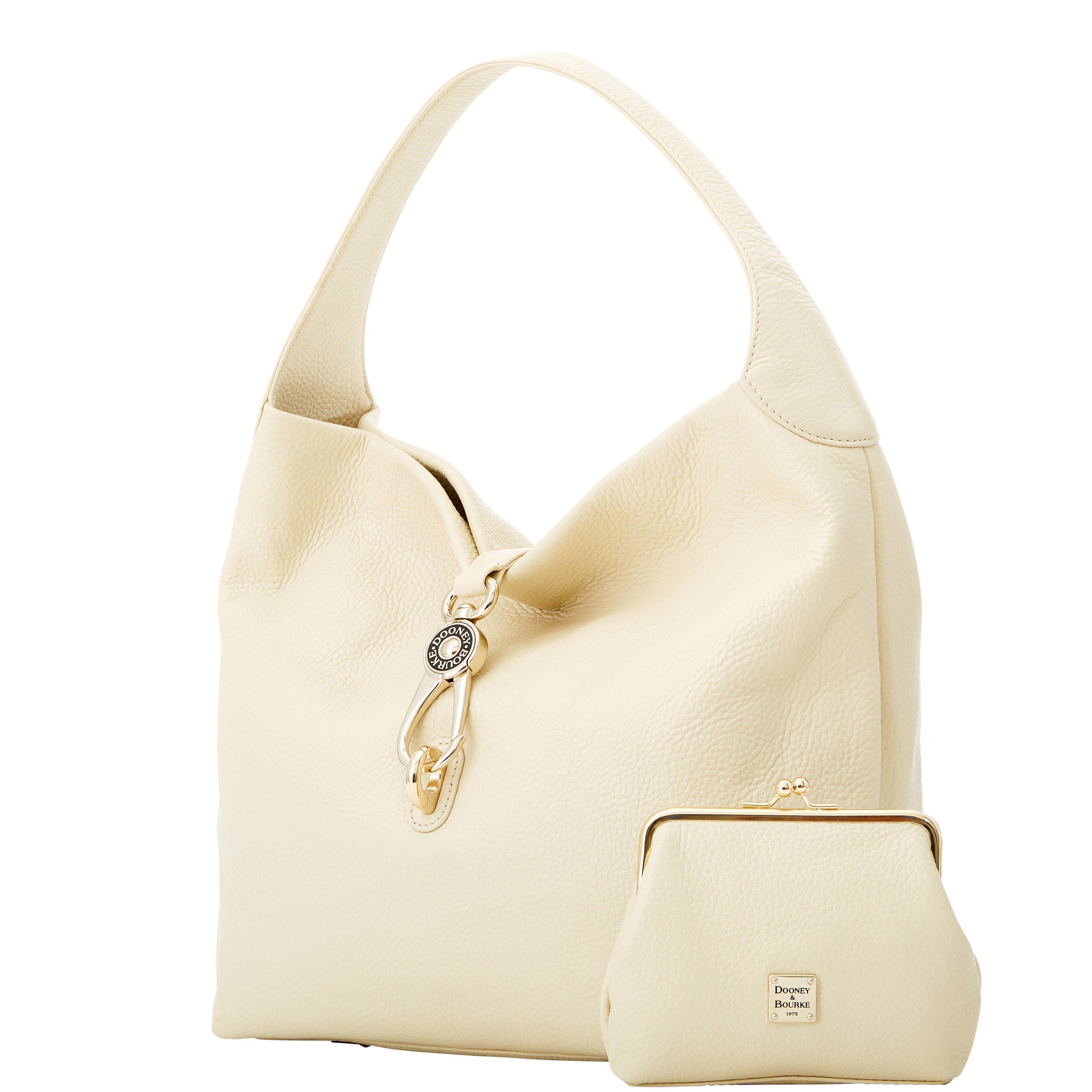 Dooney & Bourke Leather Pebble Grain Logo Lock Shoulder Bag Lyst