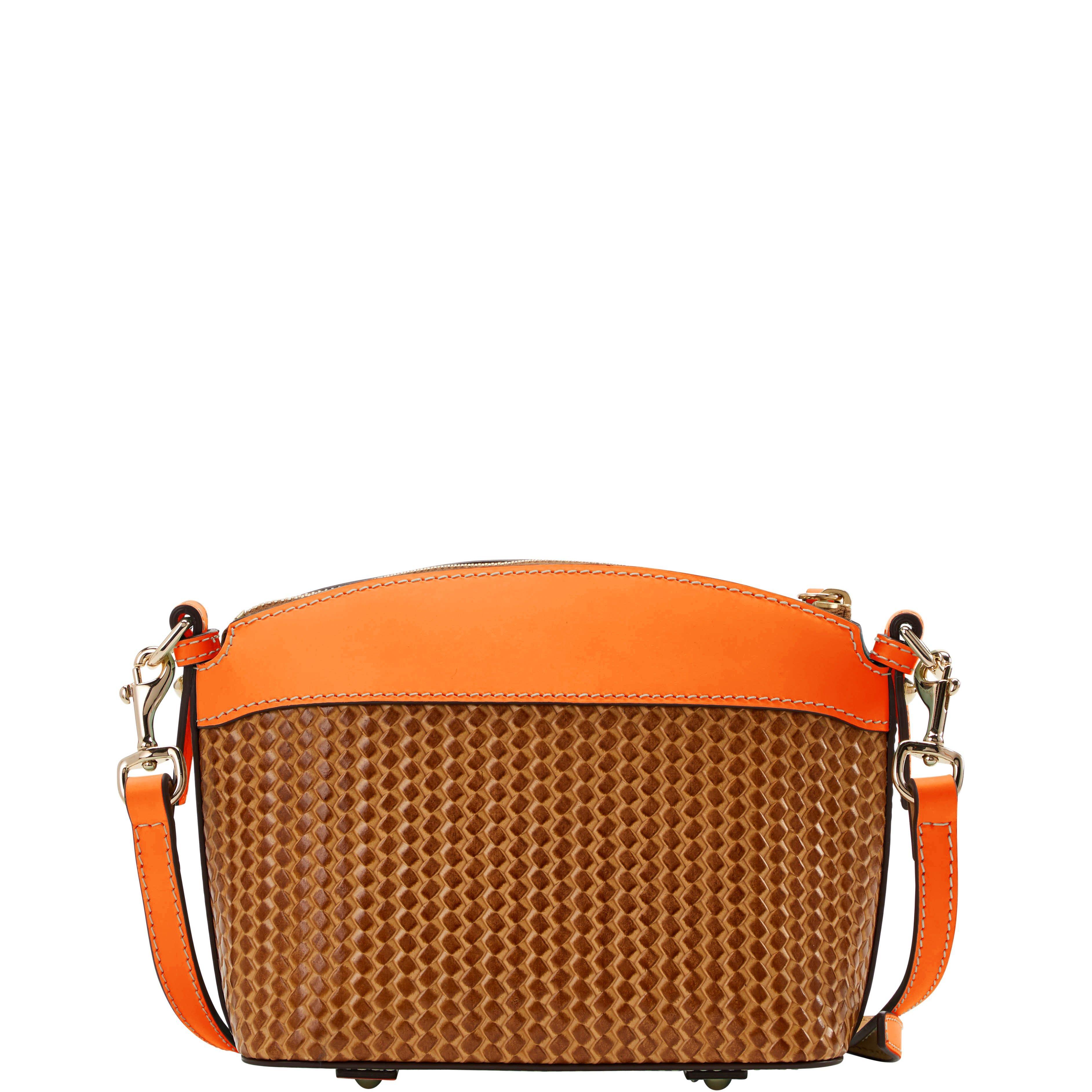 beacon woven domed crossbody