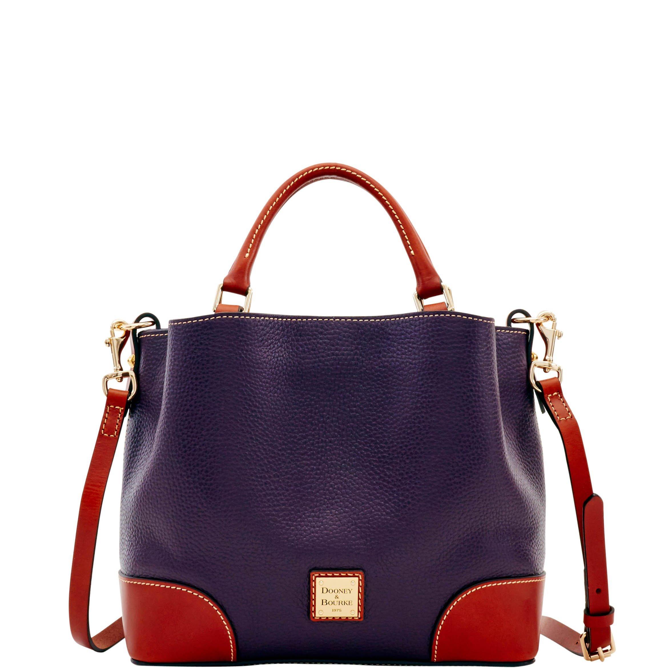 dooney and bourke plum handbag